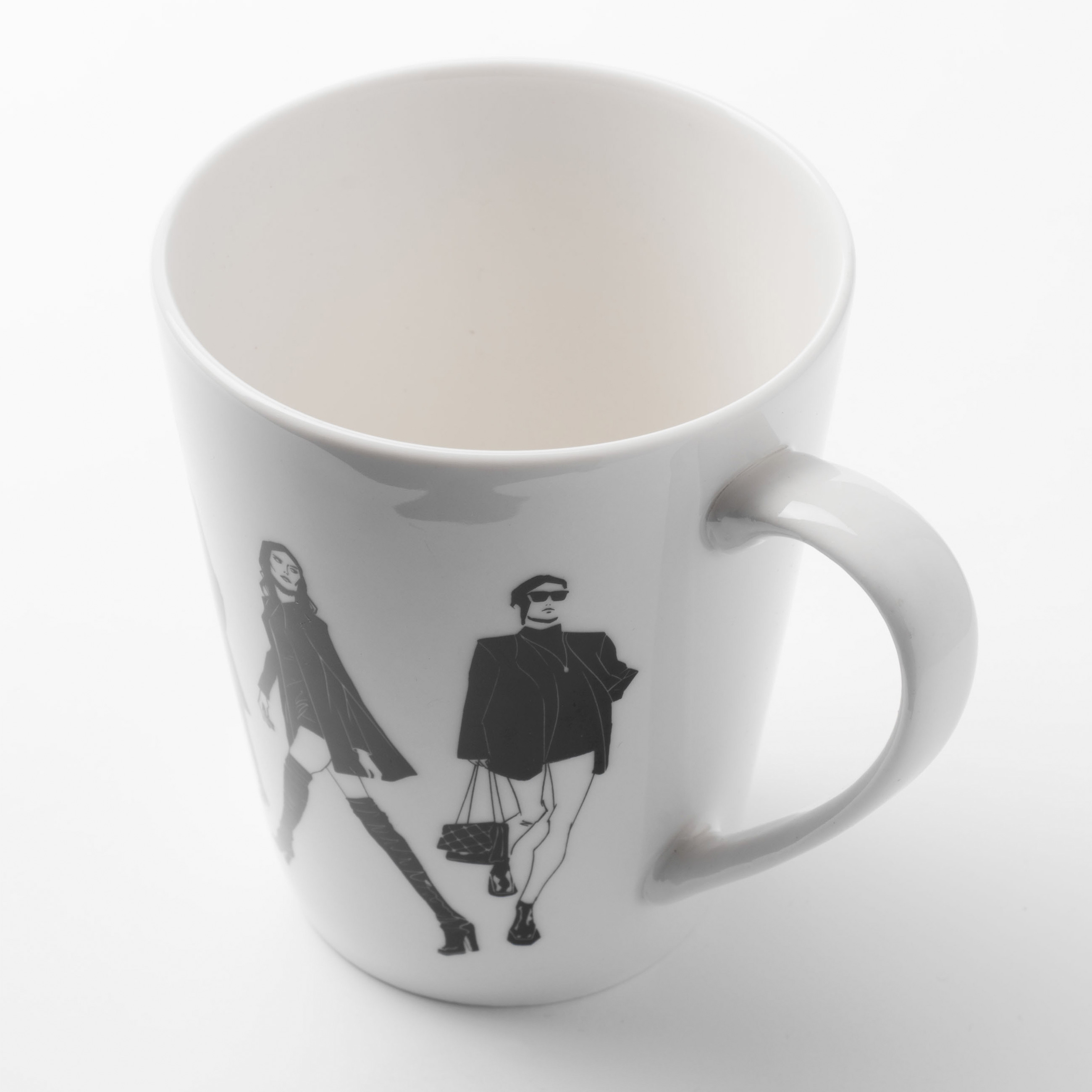 Mug, 420 ml, porcelain N, White, Girls, Girls изображение № 3