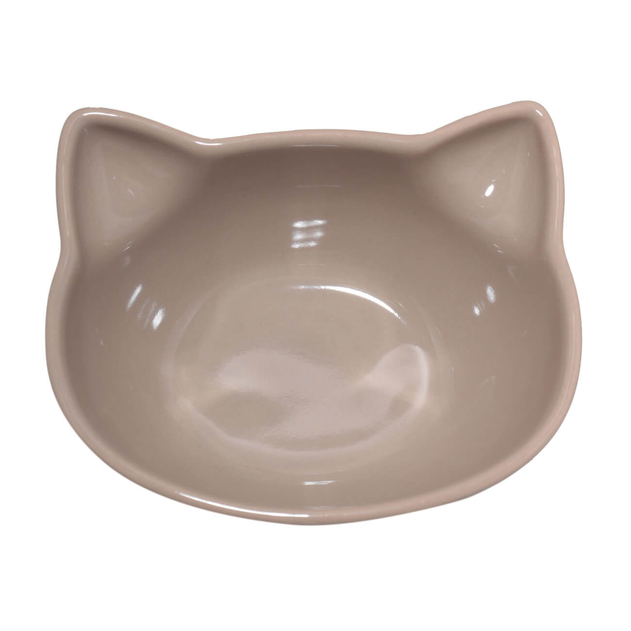 Bowl, children's, 10x5 cm, porcelain R, beige, Cat, Cat изображение № 1