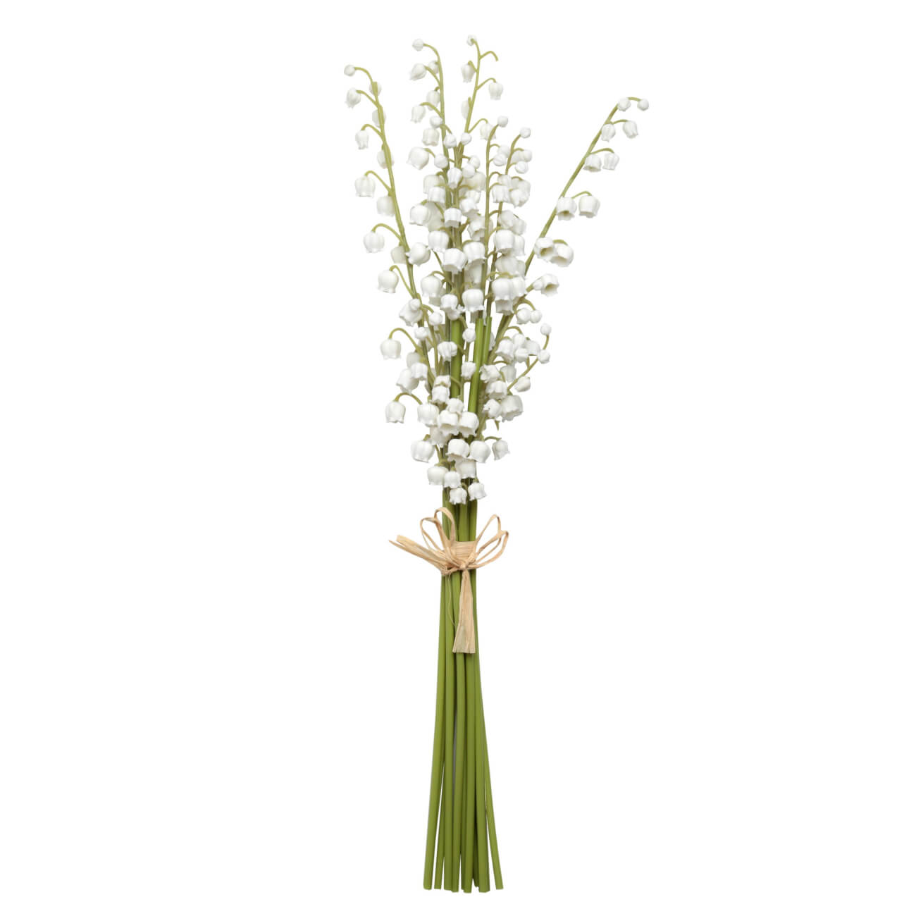 Artificial bouquet, 42 cm, plastic / polyurethane, Lily of the valley, May-lily изображение № 1