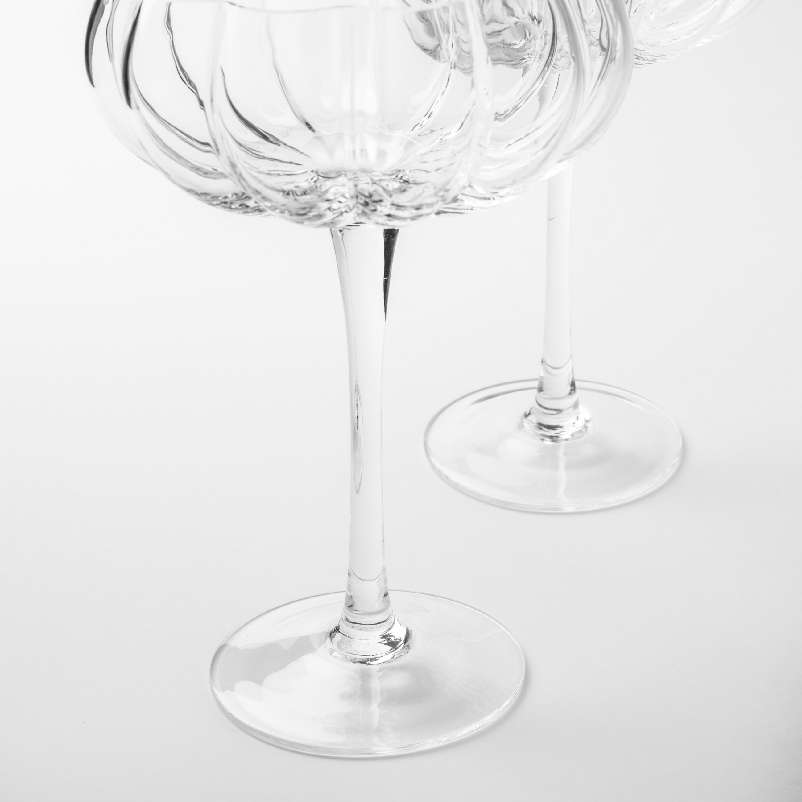 Champagne creamer glass, 310 ml, 2 pcs, glass, Blossom изображение № 5