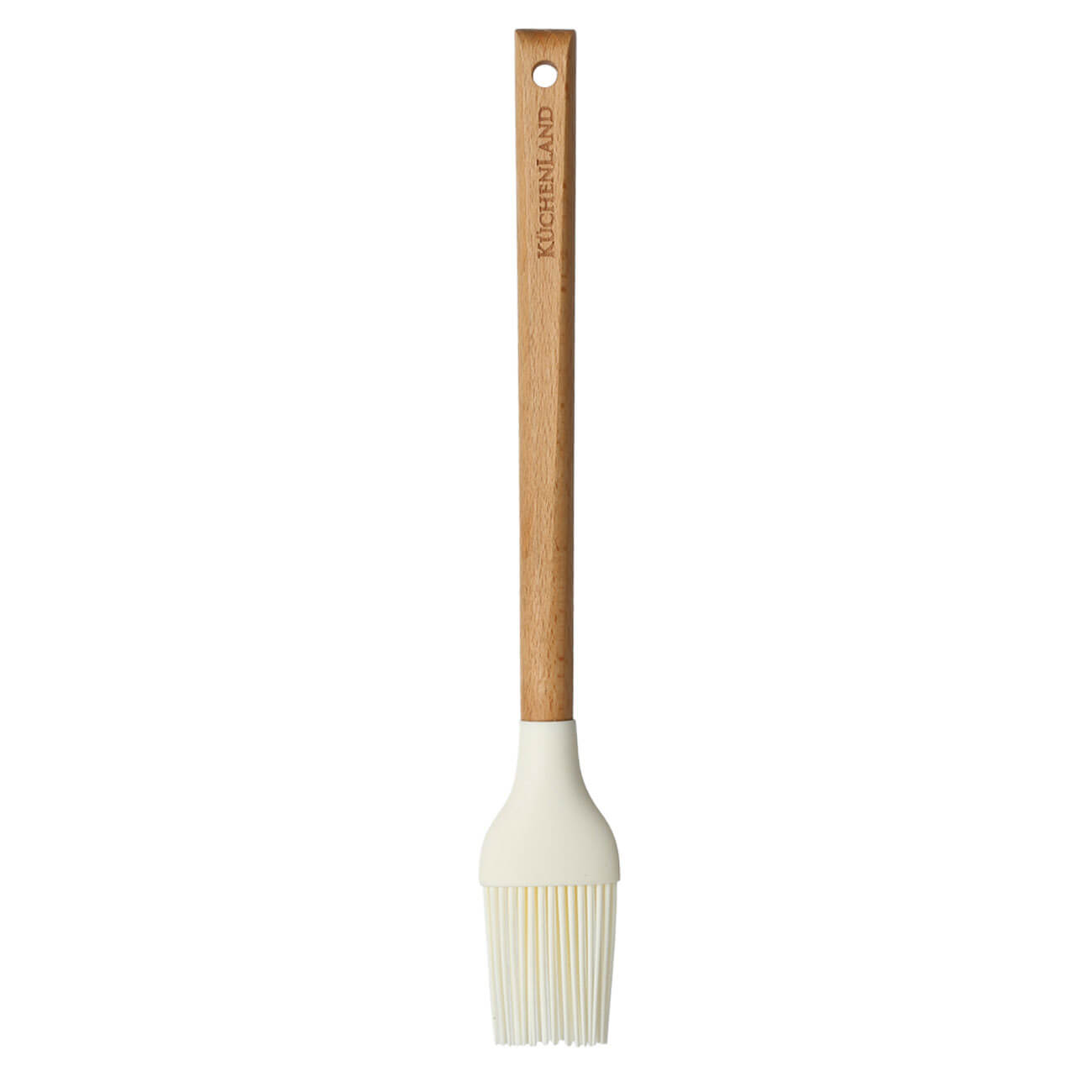Cooking brush, 27 cm, silicone / wood, beige, Provence изображение № 1