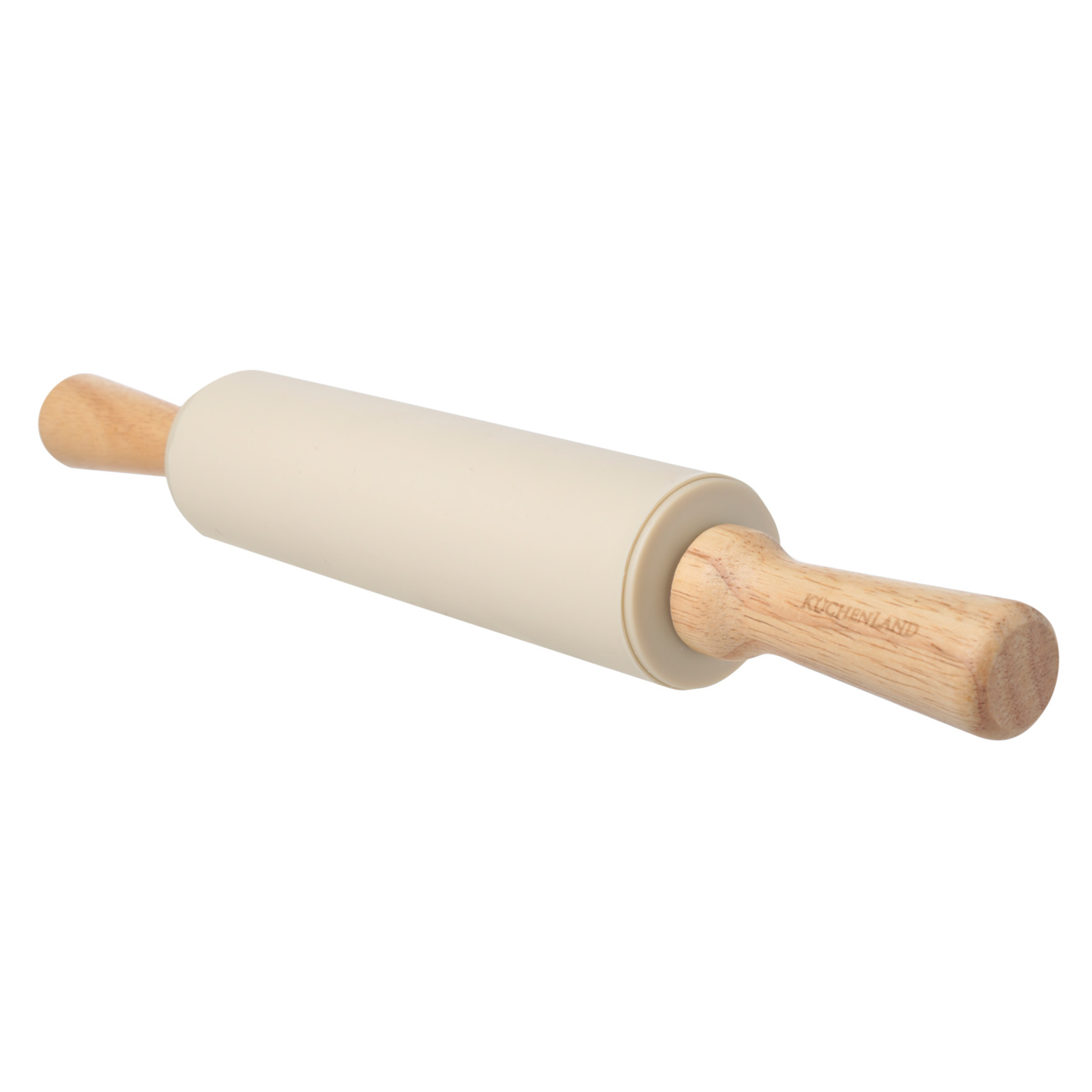 Rolling pin, 48 cm, silicone / wood, beige, Bakery изображение № 2