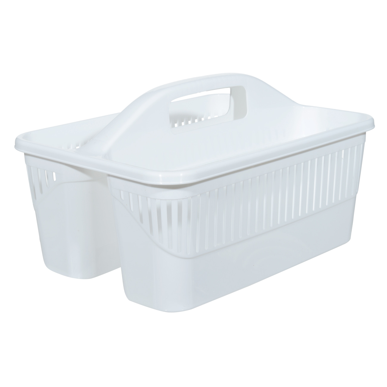 Detergent organizer, 23x30 cm, portable, plastic, white, Compact изображение № 2