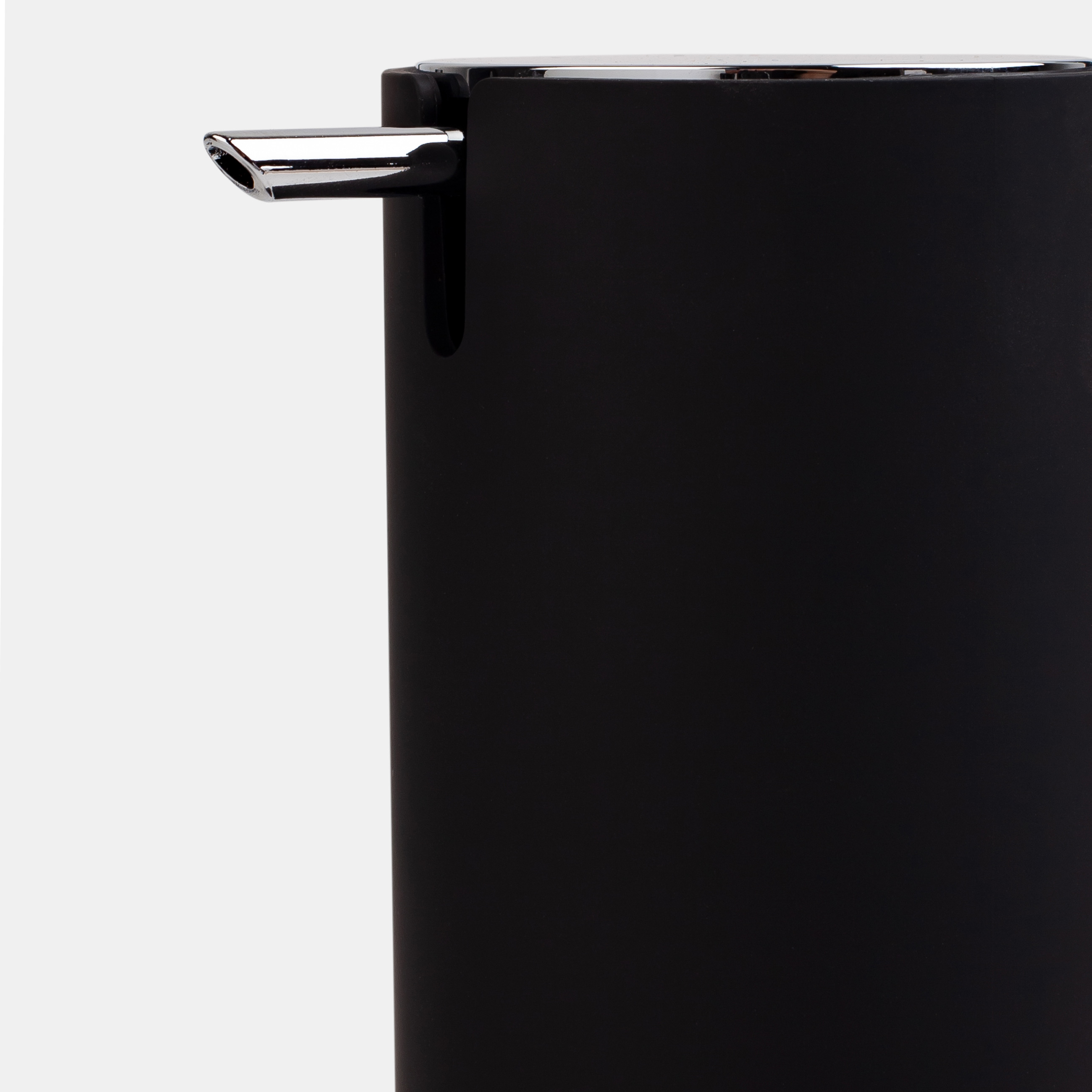 Liquid soap dispenser, 330 ml, plastic, black, Loft style изображение № 3