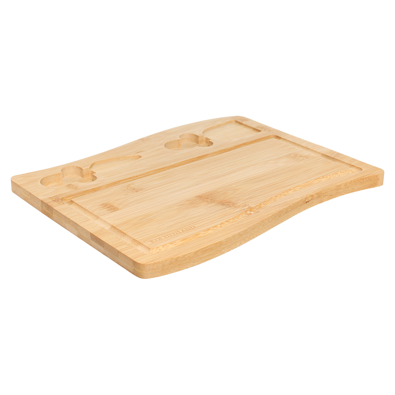 Cheese set, 3 pr, dish board, Steel / Bamboo, Wave, Cheese изображение № 4