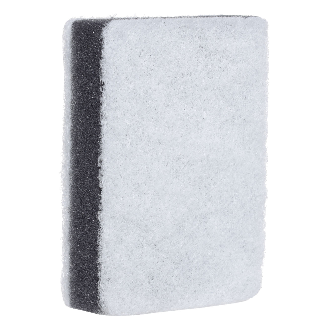 Dish washing sponge, 10x7 cm, 3 pcs, foam rubber/non-abrasive, black and white, Black clean изображение № 3