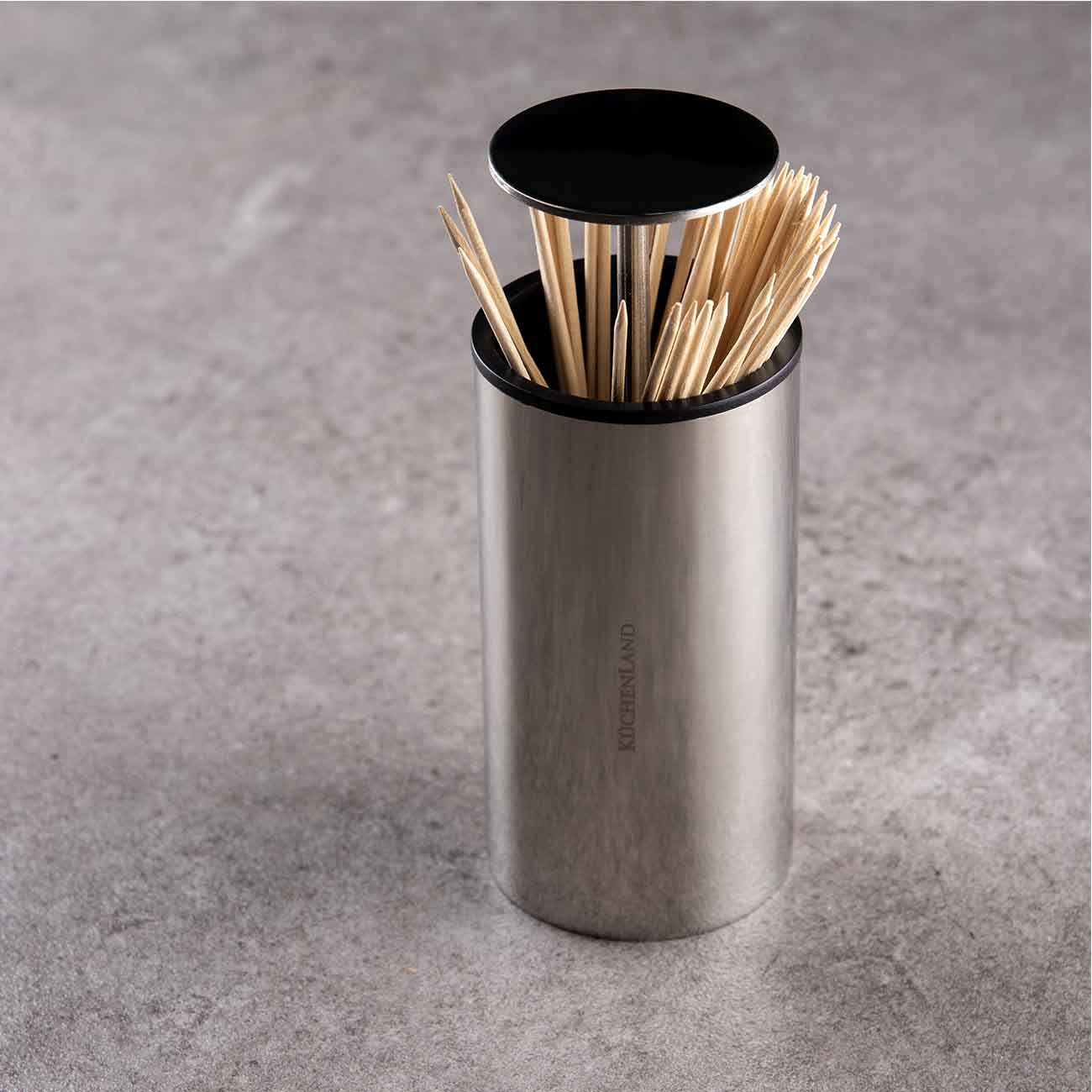 Toothpick container, 10 cm, steel, Classic изображение № 4