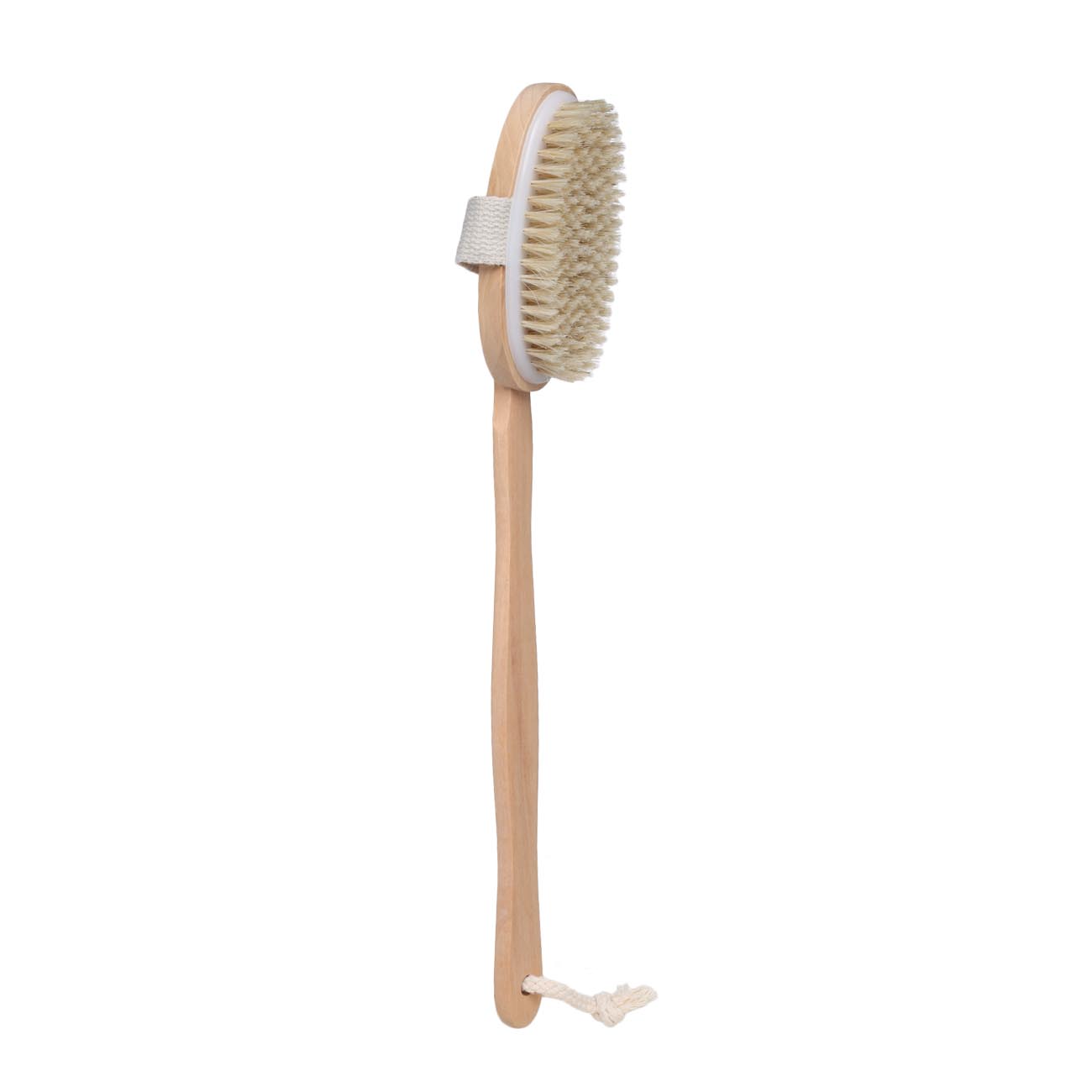 Dry massage brush, 40 cm, with holder, wood / nylon, Bamboo spa изображение № 3