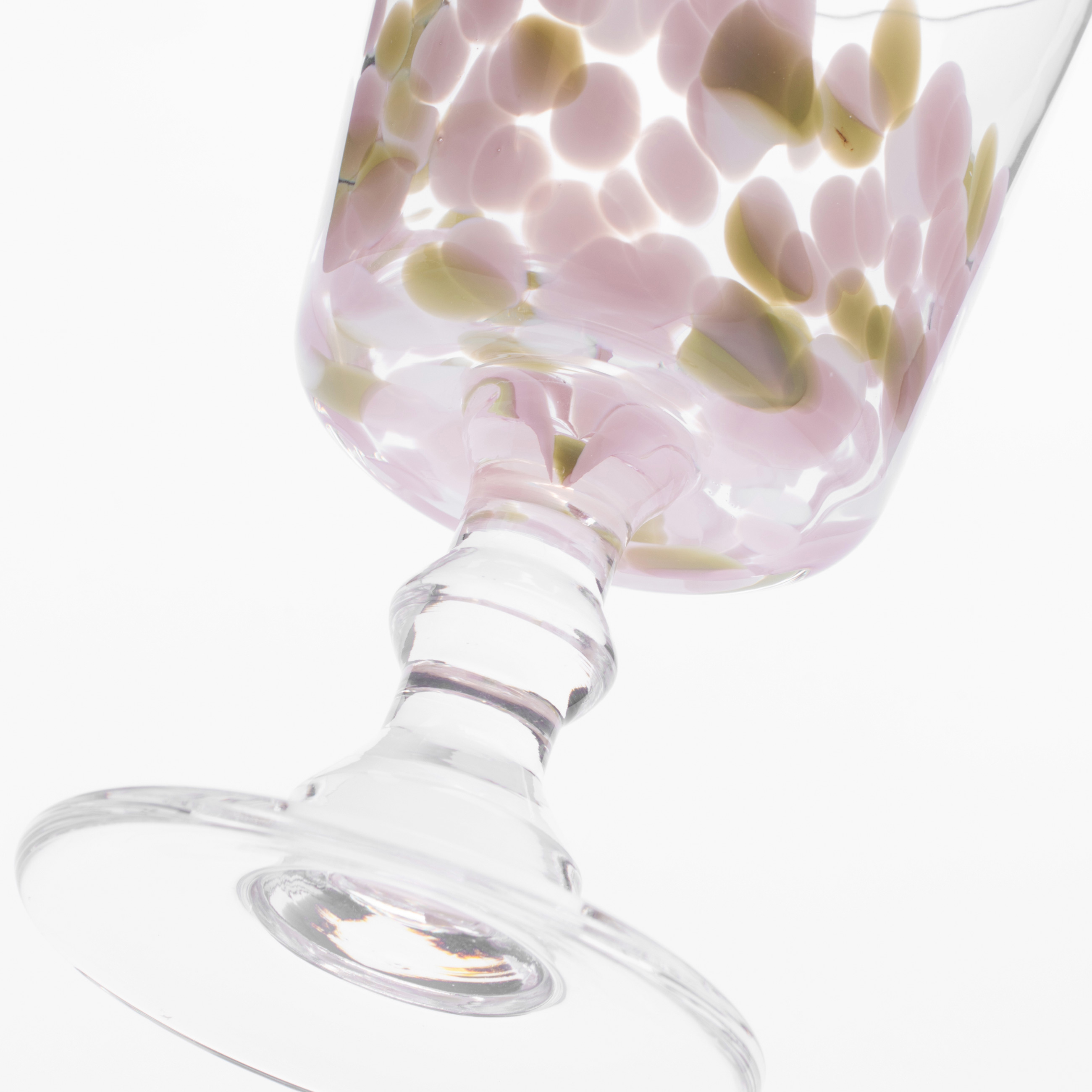 Wine glass, 260 ml, 2 pcs, glass, Watercolor strokes, Nors изображение № 7