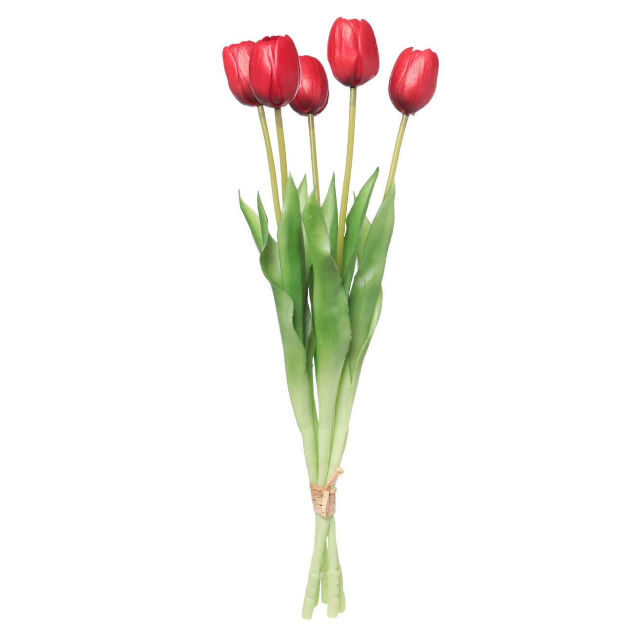 Artificial bouquet, 44 cm, TEP, red, Tulips, Tulip garden изображение № 1