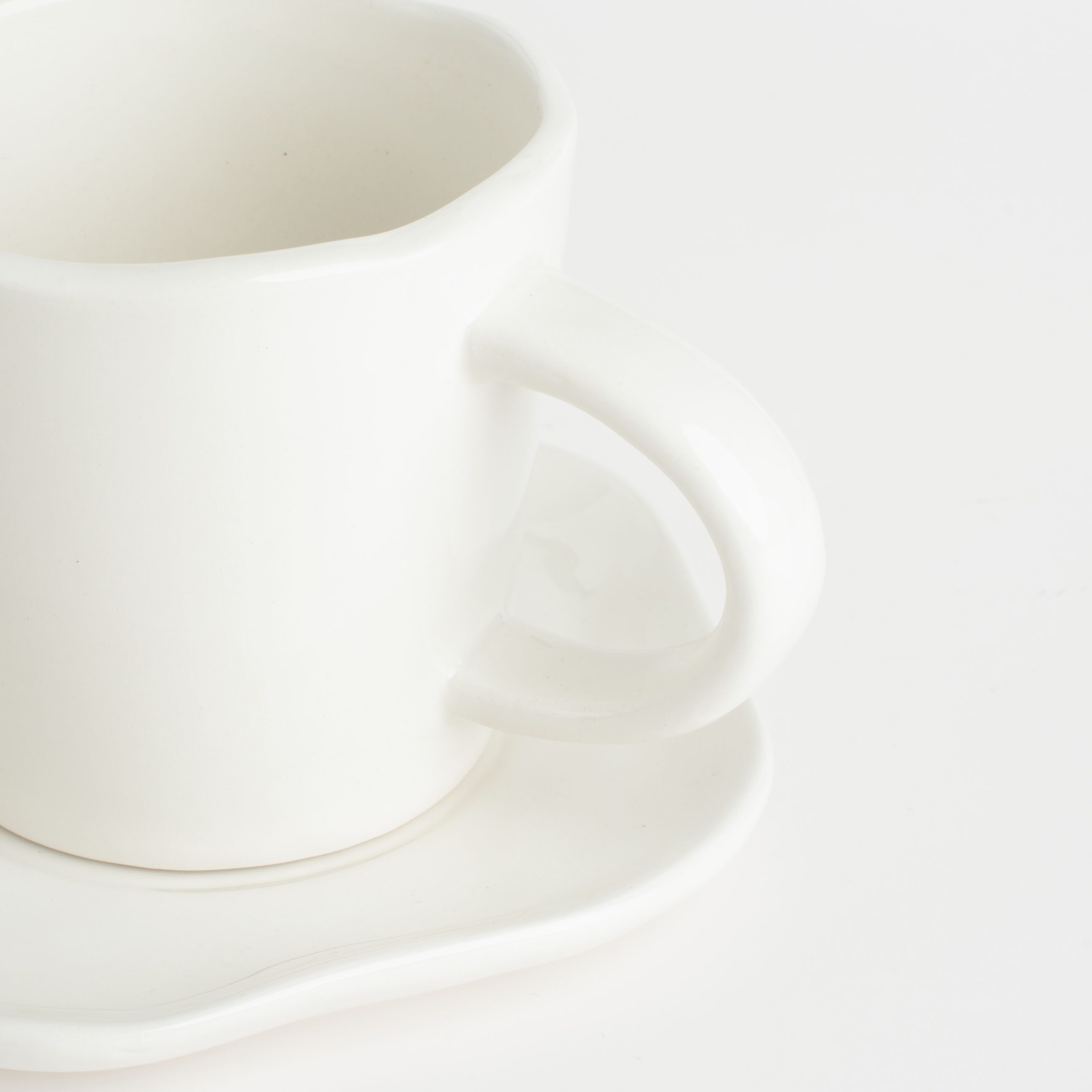 Tea pair, 1 person, 2 items, 250 ml, ceramic, white, Heart, Amour изображение № 2