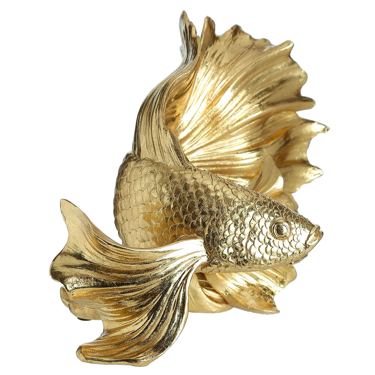 Figurine, 20 cm, polyresin, golden, Fish, Goldfish изображение № 4