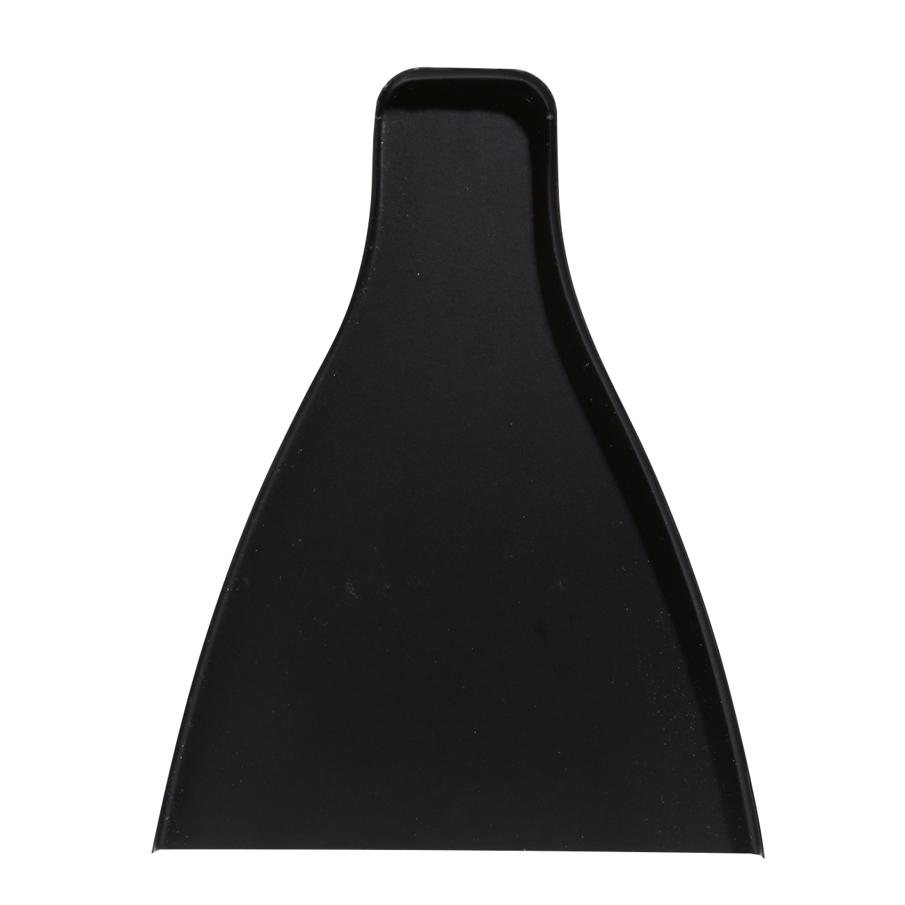Garbage brush, with dustpan, 17 cm, plastic / bamboo / steel, black, Black clean изображение № 3