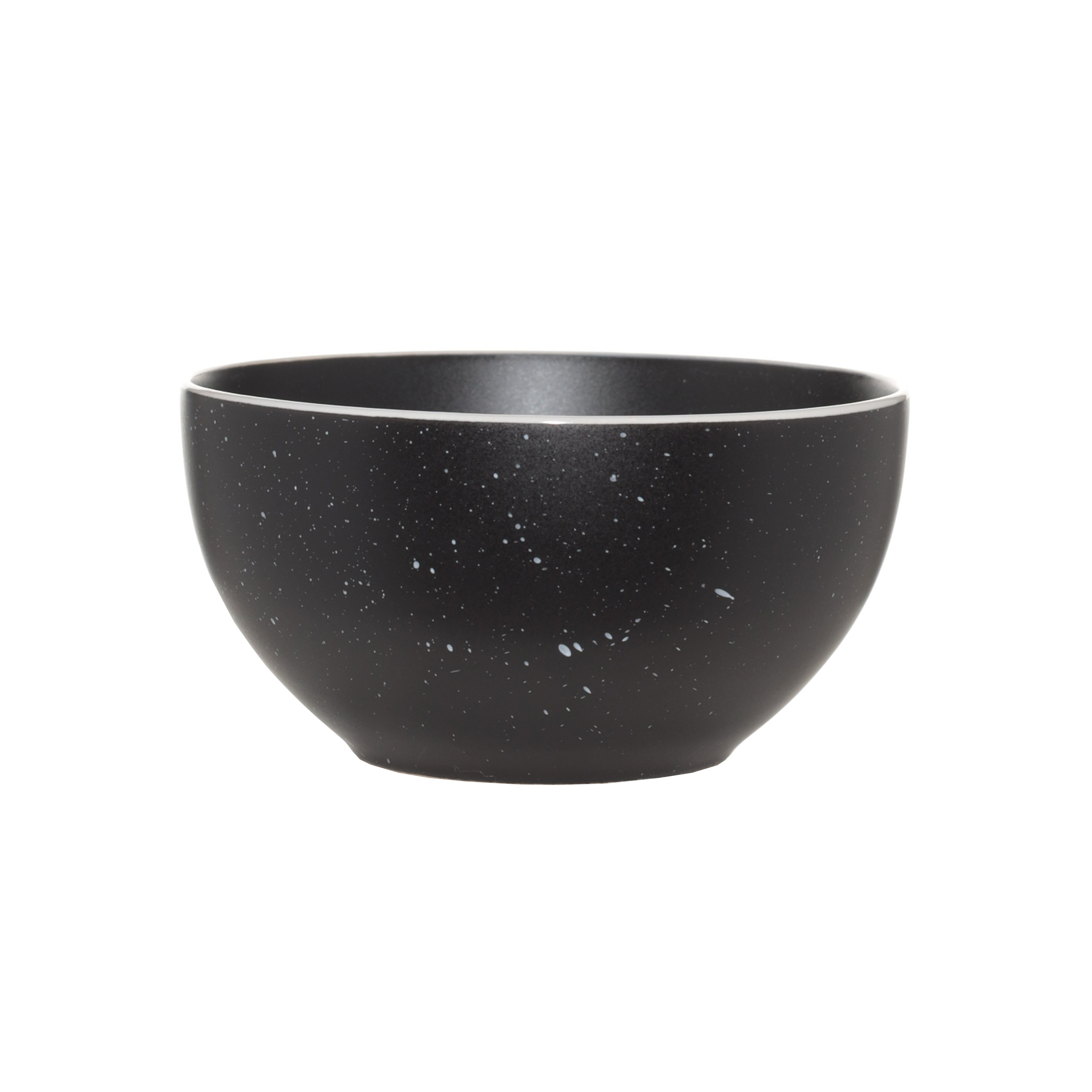 Dining set, 6 pers, 18 pr, ceramic, black, speckled, Particle изображение № 4