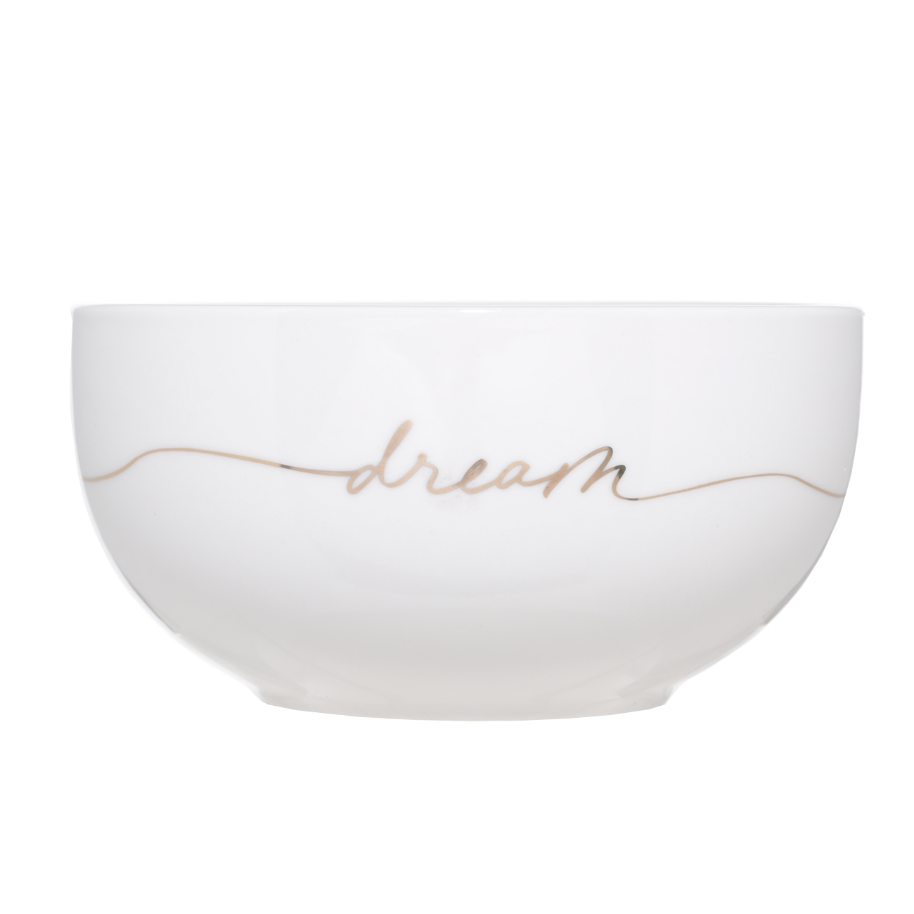 Bowl, 13x7 cm, porcelain N, white, Dream, Scroll изображение № 2