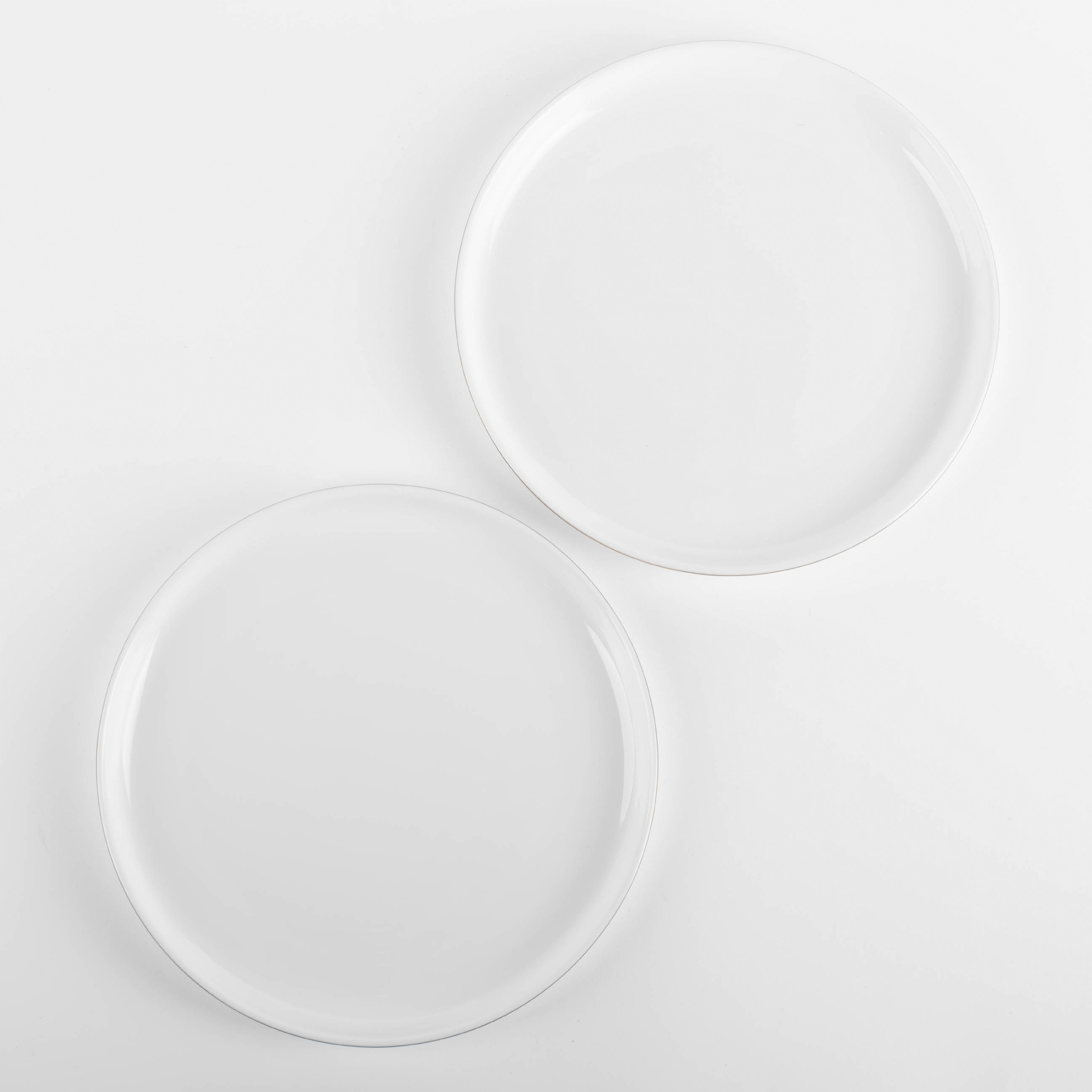 Dessert plate, 20 cm, 2 pieces, porcelain F, white, Ideal gold изображение № 4