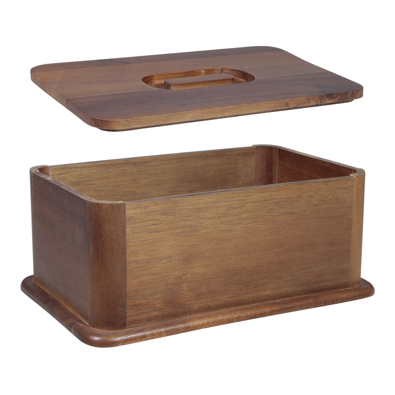 Bread box, 30x20x13 cm, wood, rectangular, Noble tree изображение № 3