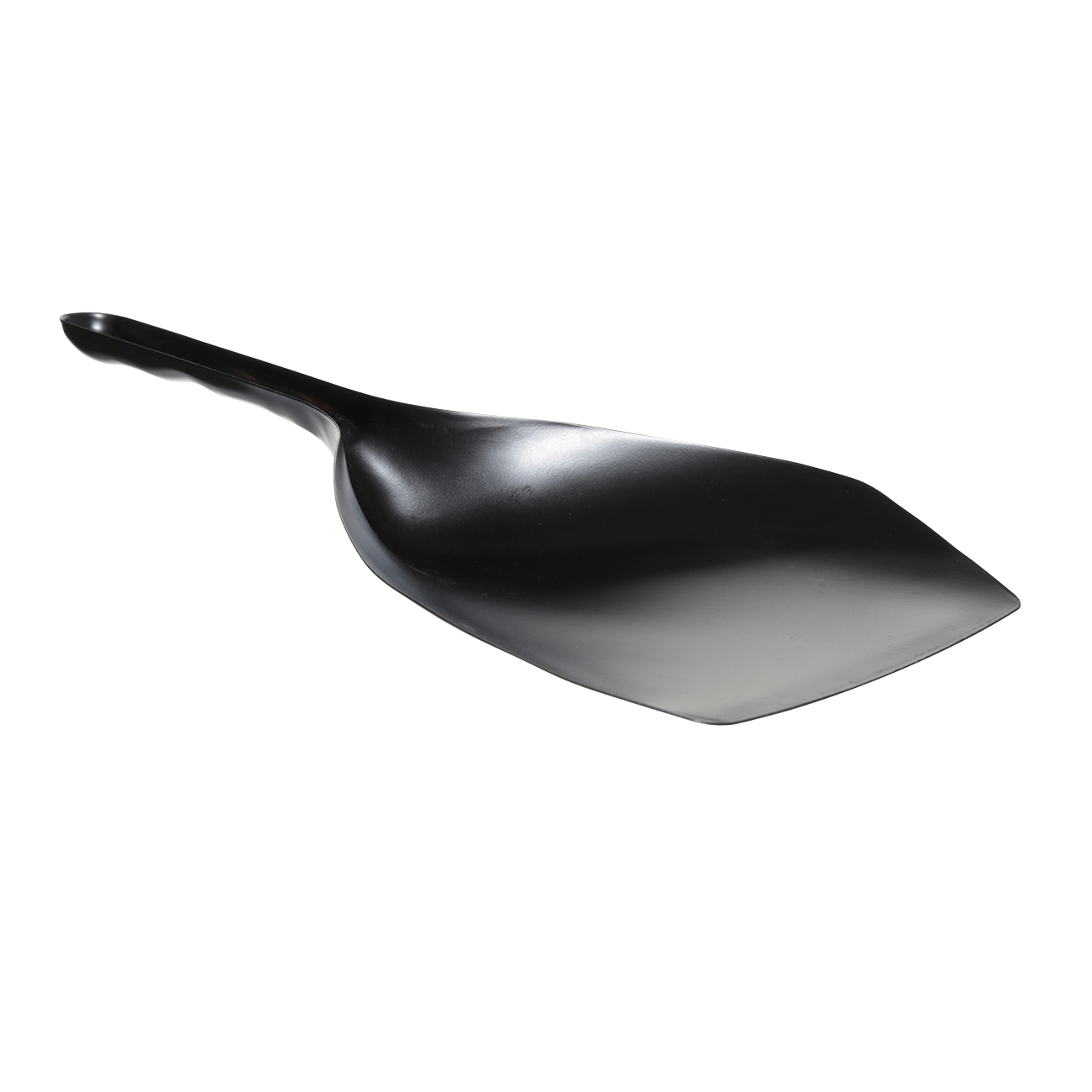 Garbage brush, with dustpan, 33 cm, plastic / bamboo / steel, black, Black clean изображение № 4