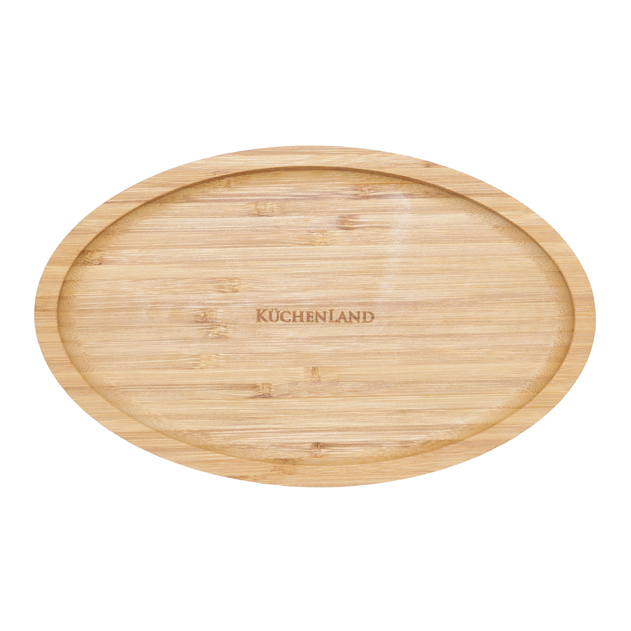 Dish, 23x14 cm, bamboo, oval, beige, Bamboo изображение № 3