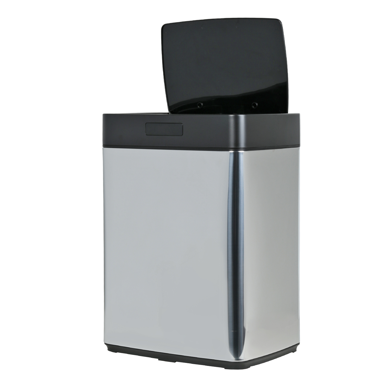 Waste bucket, 28 L, sensor, steel / plastic, rectangular, metallic, Sensor Bin изображение № 2