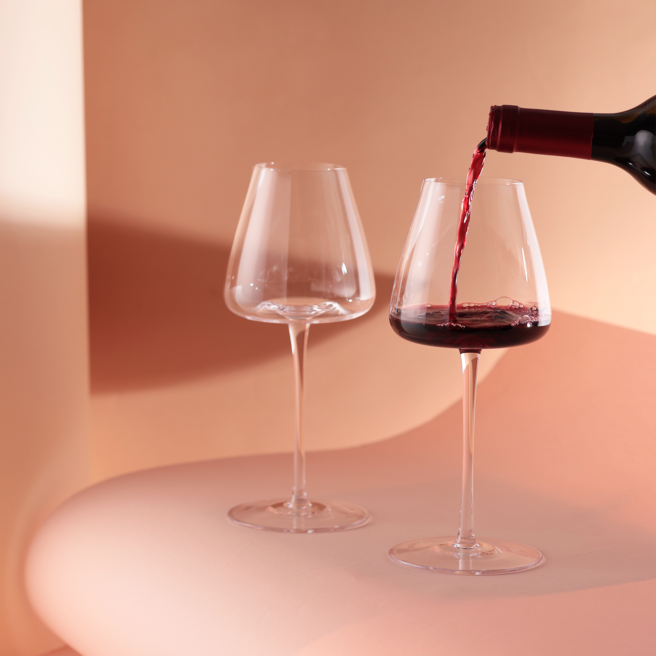 Red wine glass, 480 ml, 2 pcs, glass, Sorento изображение № 8