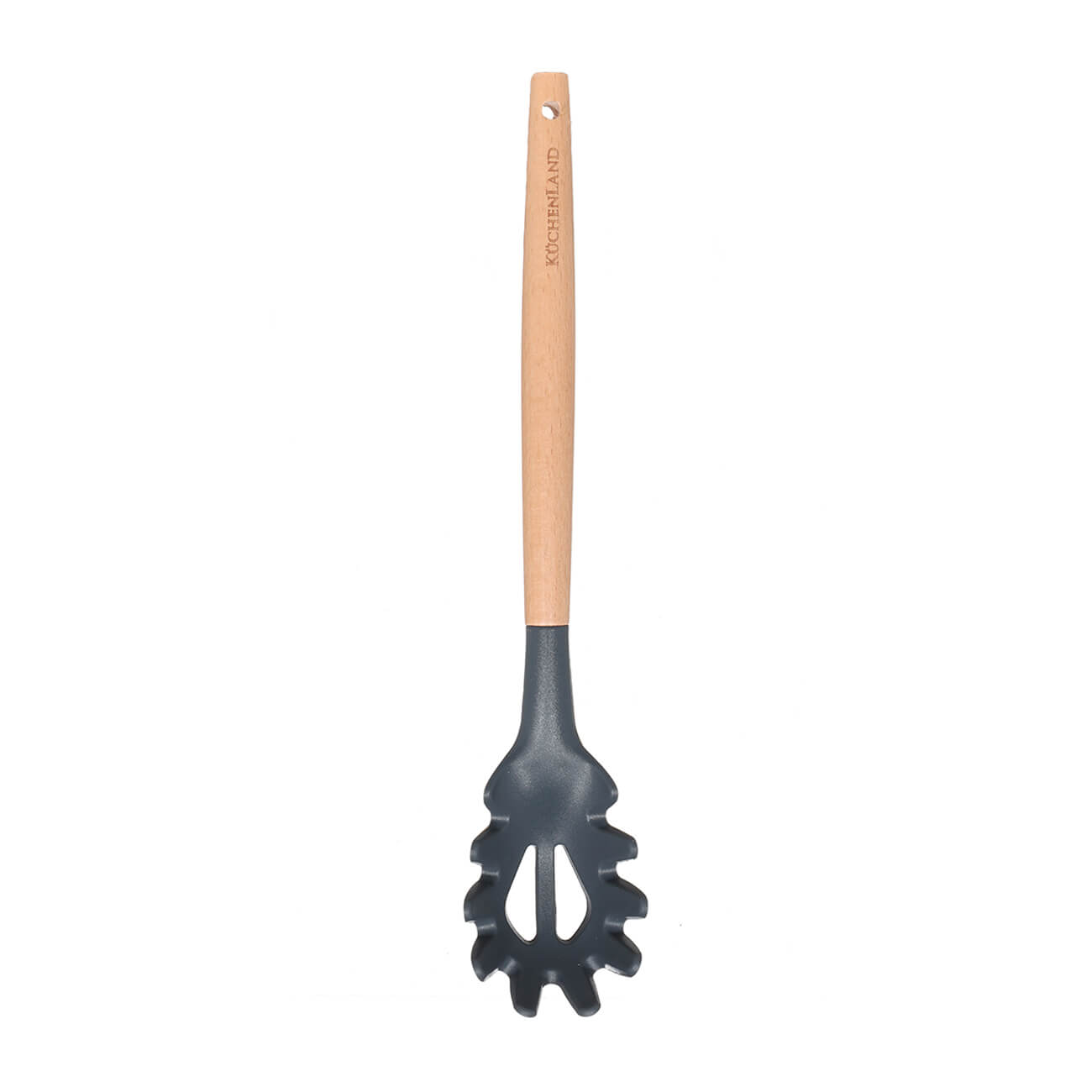 Spaghetti spoon, 31 cm, wood/silicone, Grey, Weekend изображение № 1