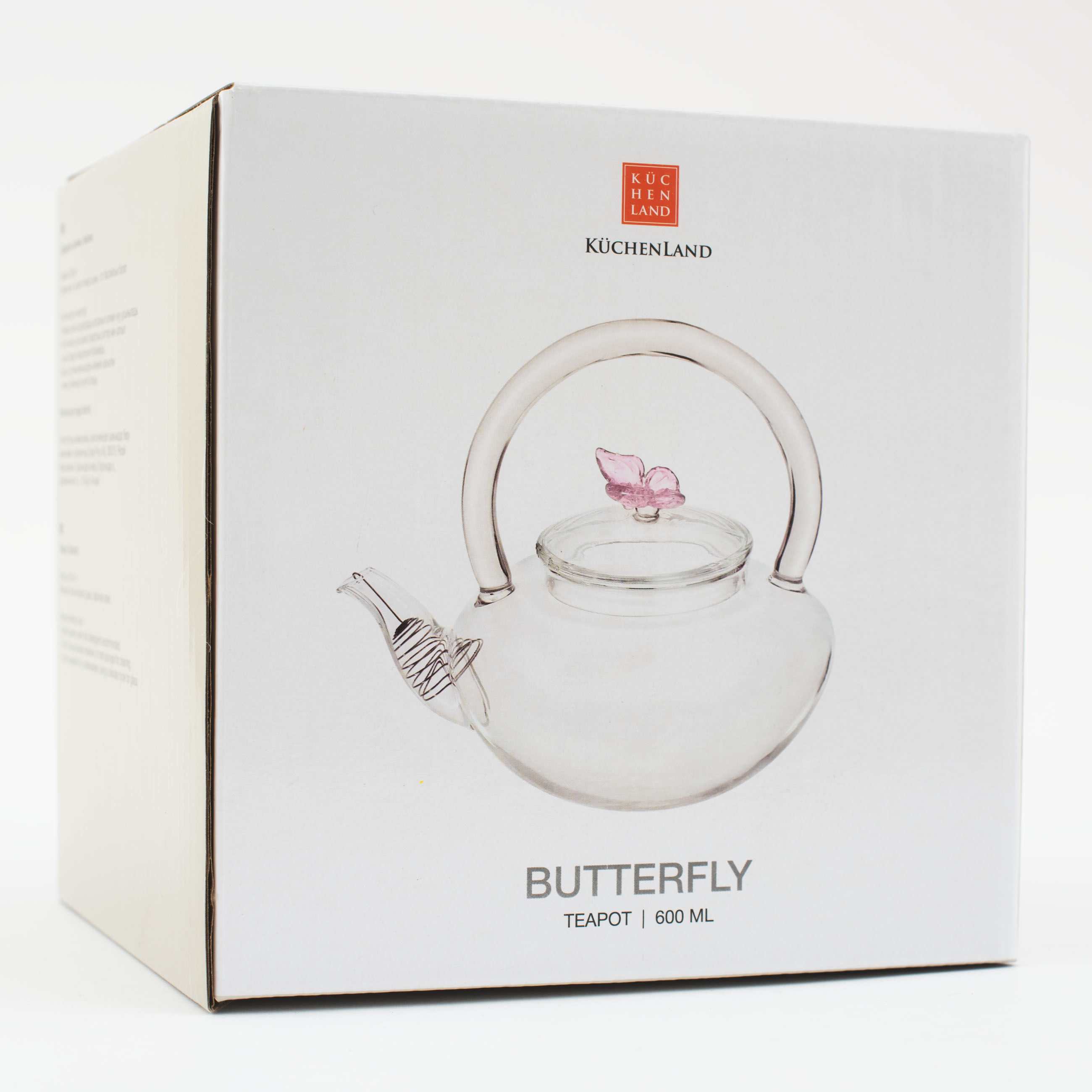 Teapot, 600 ml, glass B, Butterfly, Butterfly изображение № 7