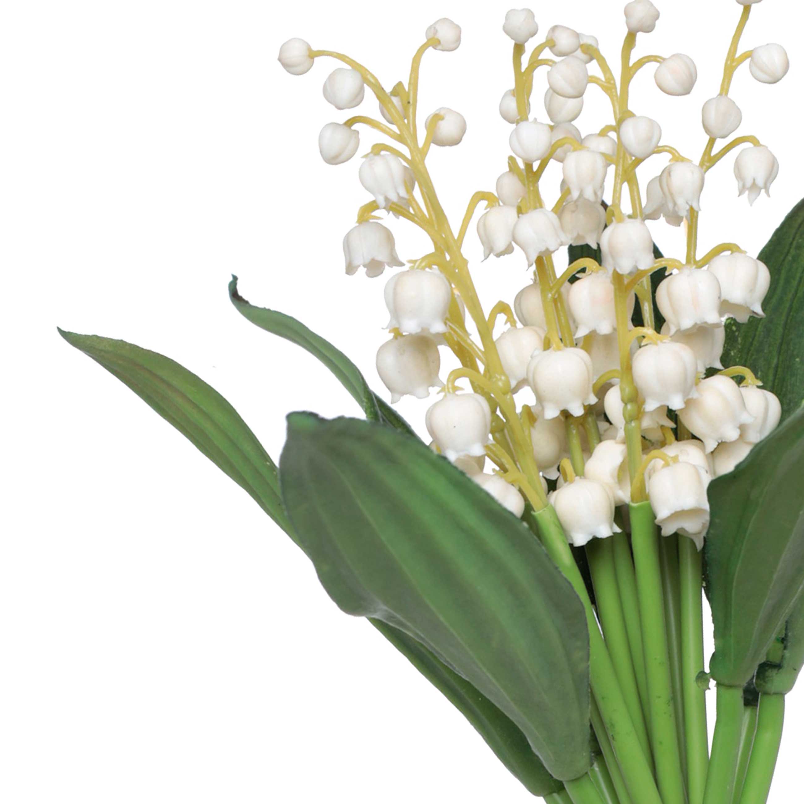 Artificial bouquet, 29 cm, rubber / metal, Lily of the valley, May-lily изображение № 2