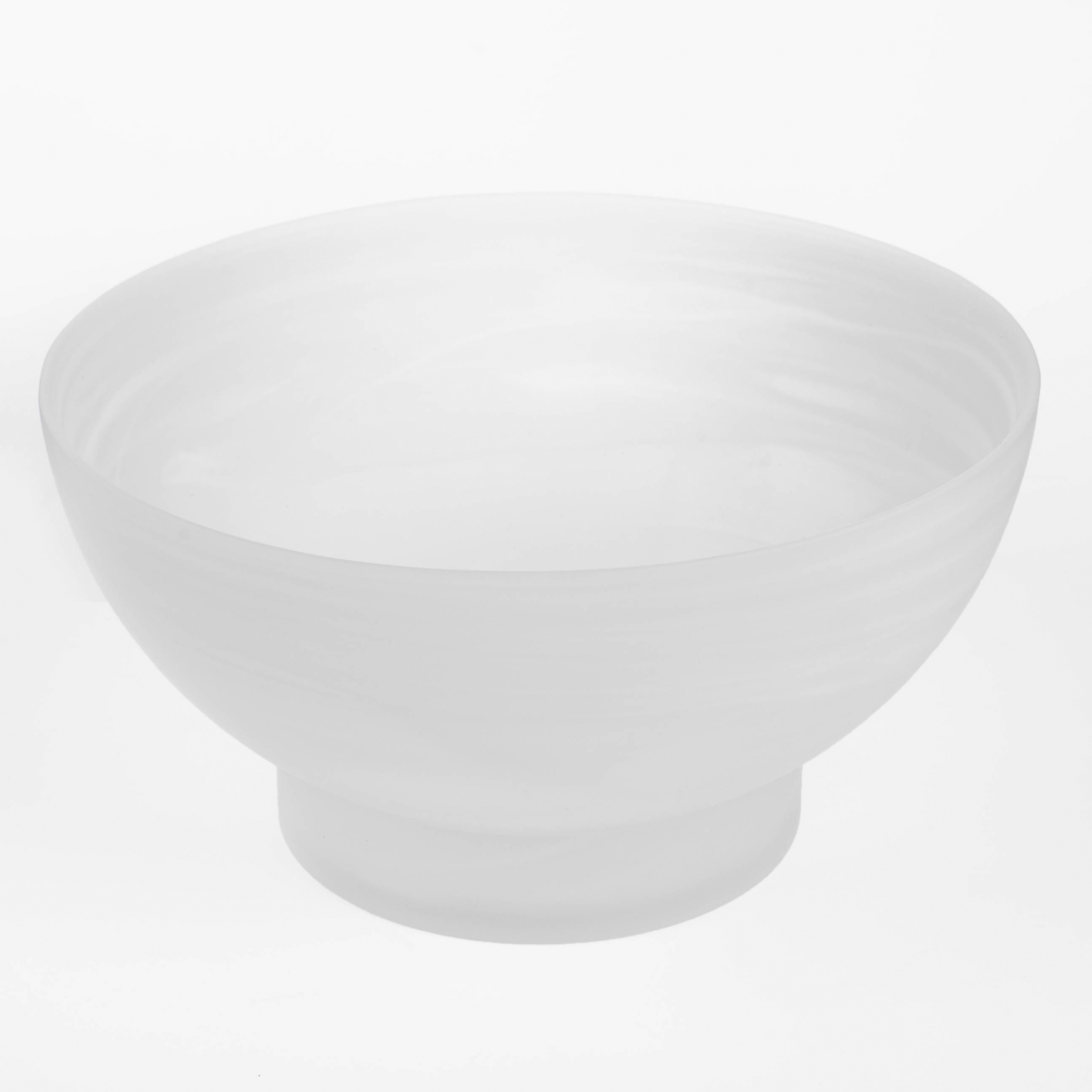 Salad bowl, 20x10 cm, glass, frosted, Matte wave изображение № 2