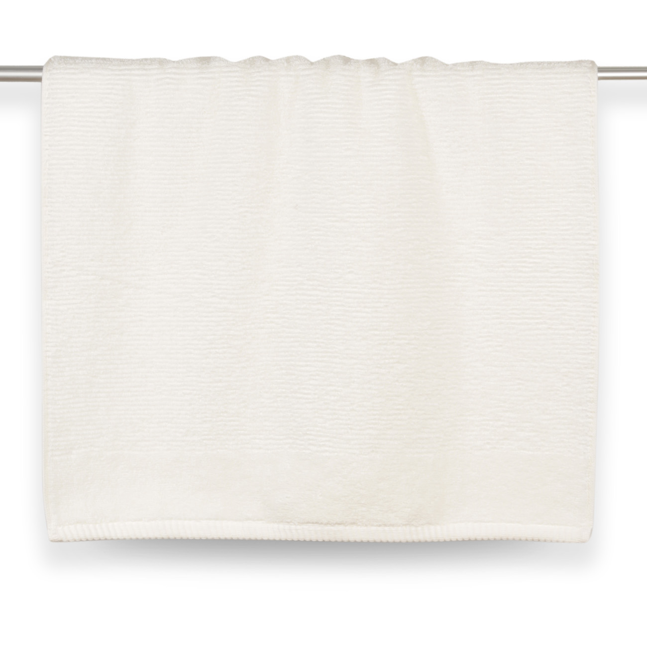 Towel, 50x90 cm, cotton, white, Terry cotton изображение № 2
