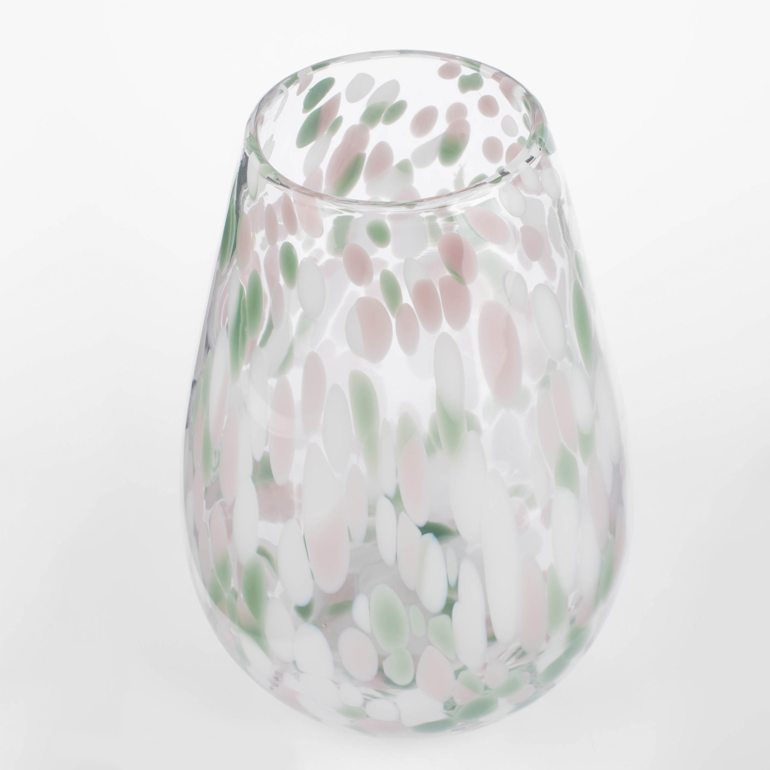 Flower vase, 27 cm, glass, Watercolor touches, Nors изображение № 2