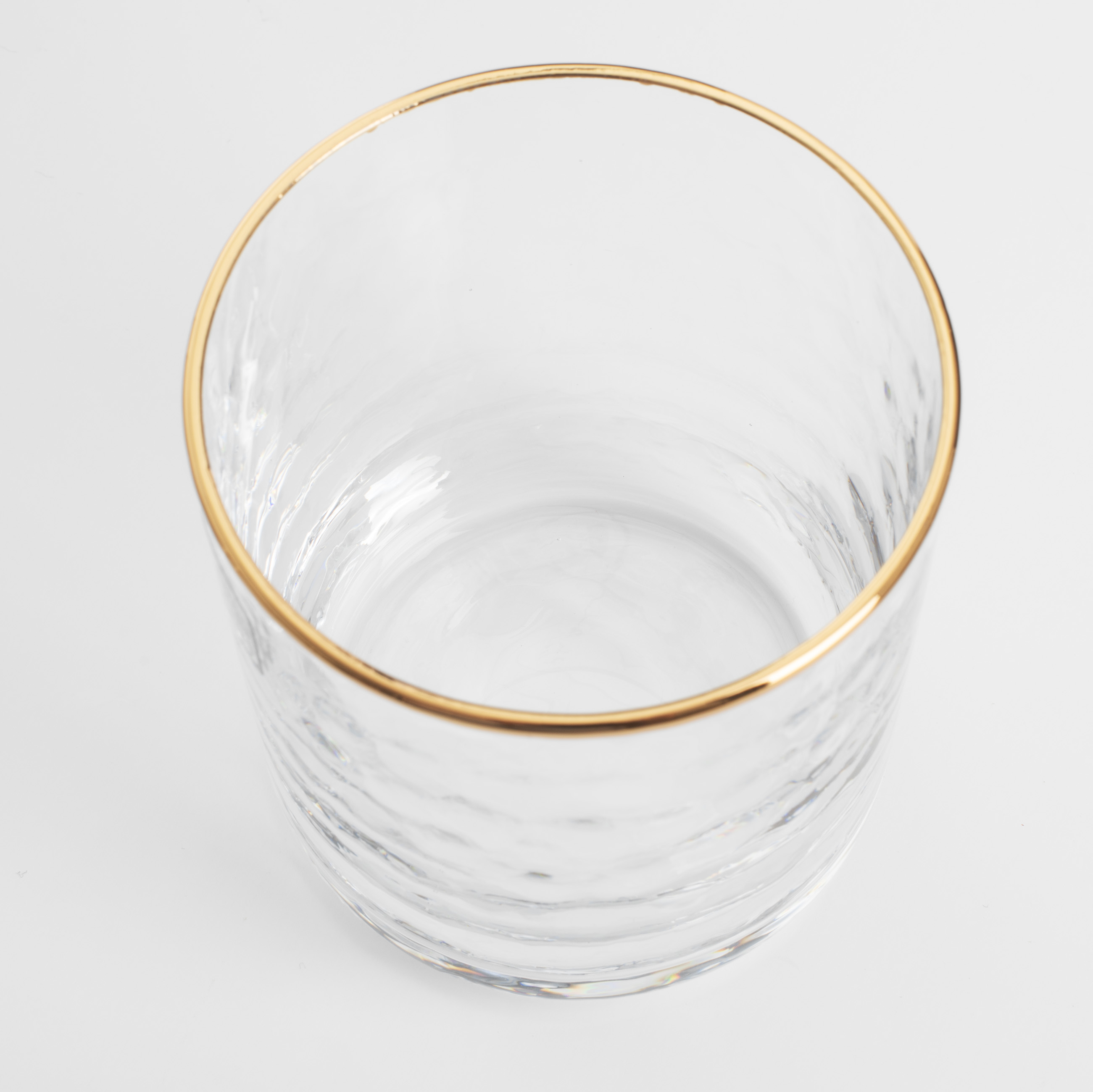 Glass, 330 ml, 2 pcs, glass, with golden edging, Liomea gold изображение № 5