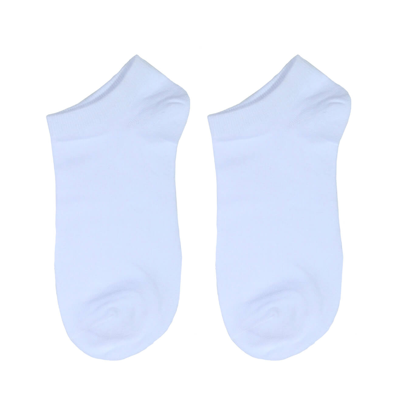Women's socks, Size 36-38, cotton / polyester, white, Basic изображение № 1
