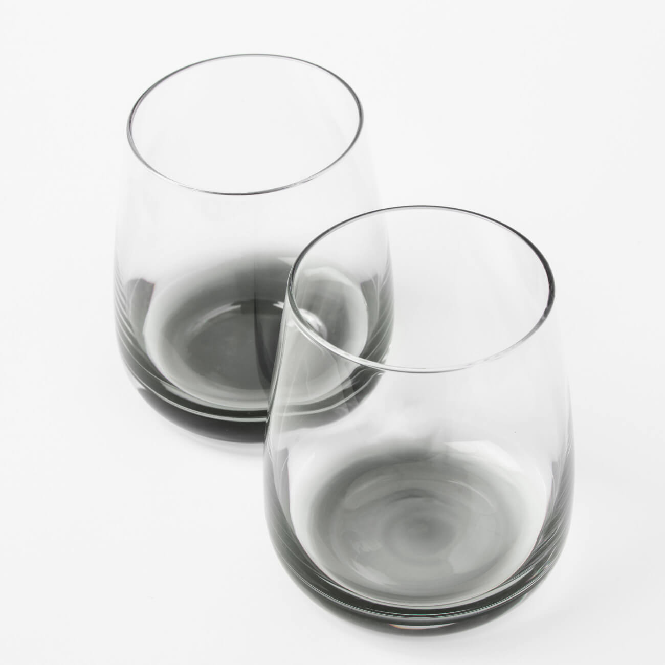 Whiskey glass, 360 ml, 2 pcs, Glass, Gray gradient, Stone изображение № 2
