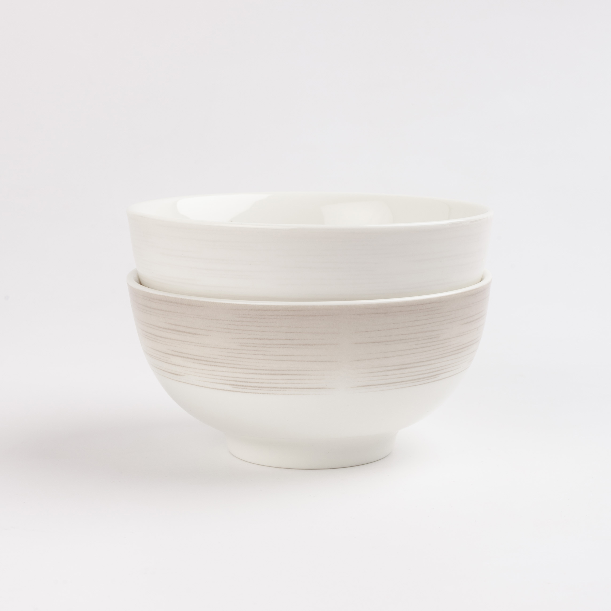 Bowl, 11x6 cm, 2 pieces, porcelain N, beige / milk, Chalk изображение № 2