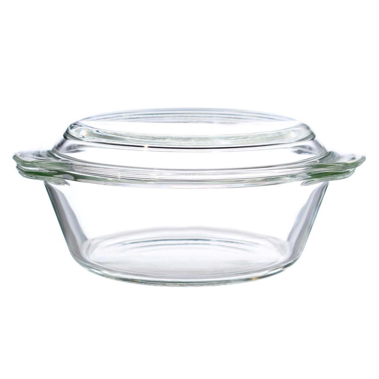 Baking dish, 22 cm, 1,5 l, with lid, Glass T, round, Cook изображение № 1