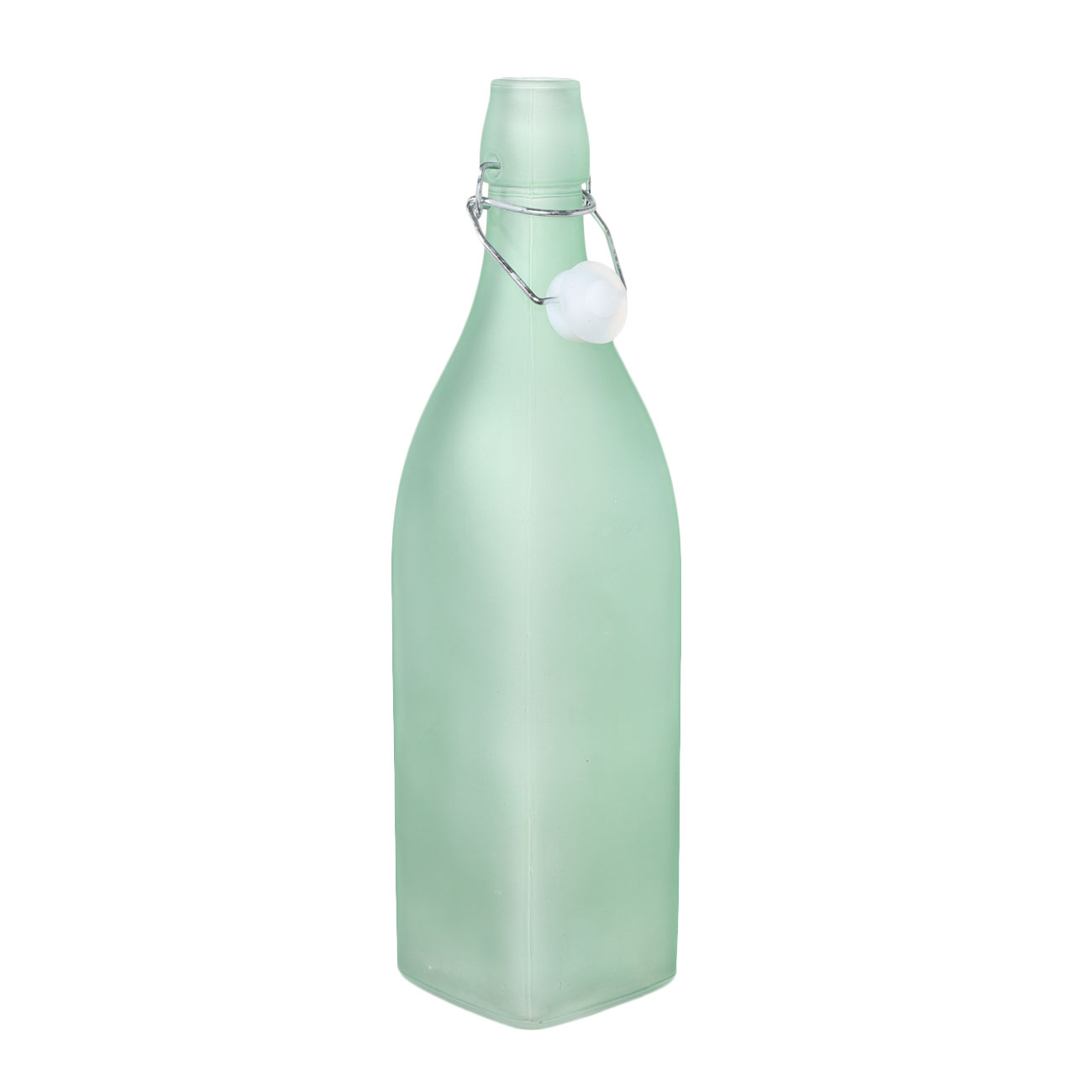 Oil or vinegar bottle, 500 ml, with clip, glass / metal, green, Light kitchen изображение № 2