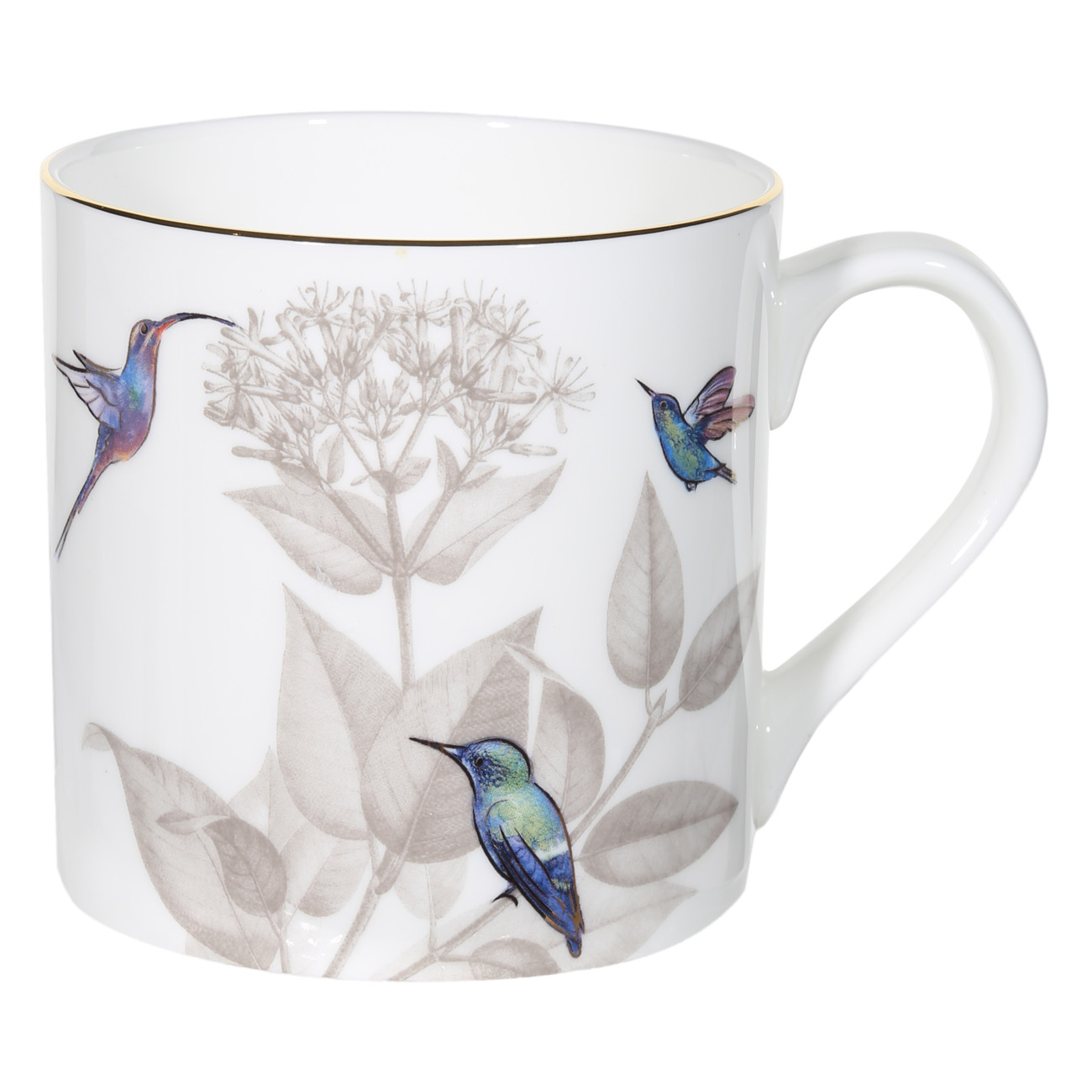 Mug, 380 ml, 2 pcs, porcelain F, Paradise bird изображение № 3