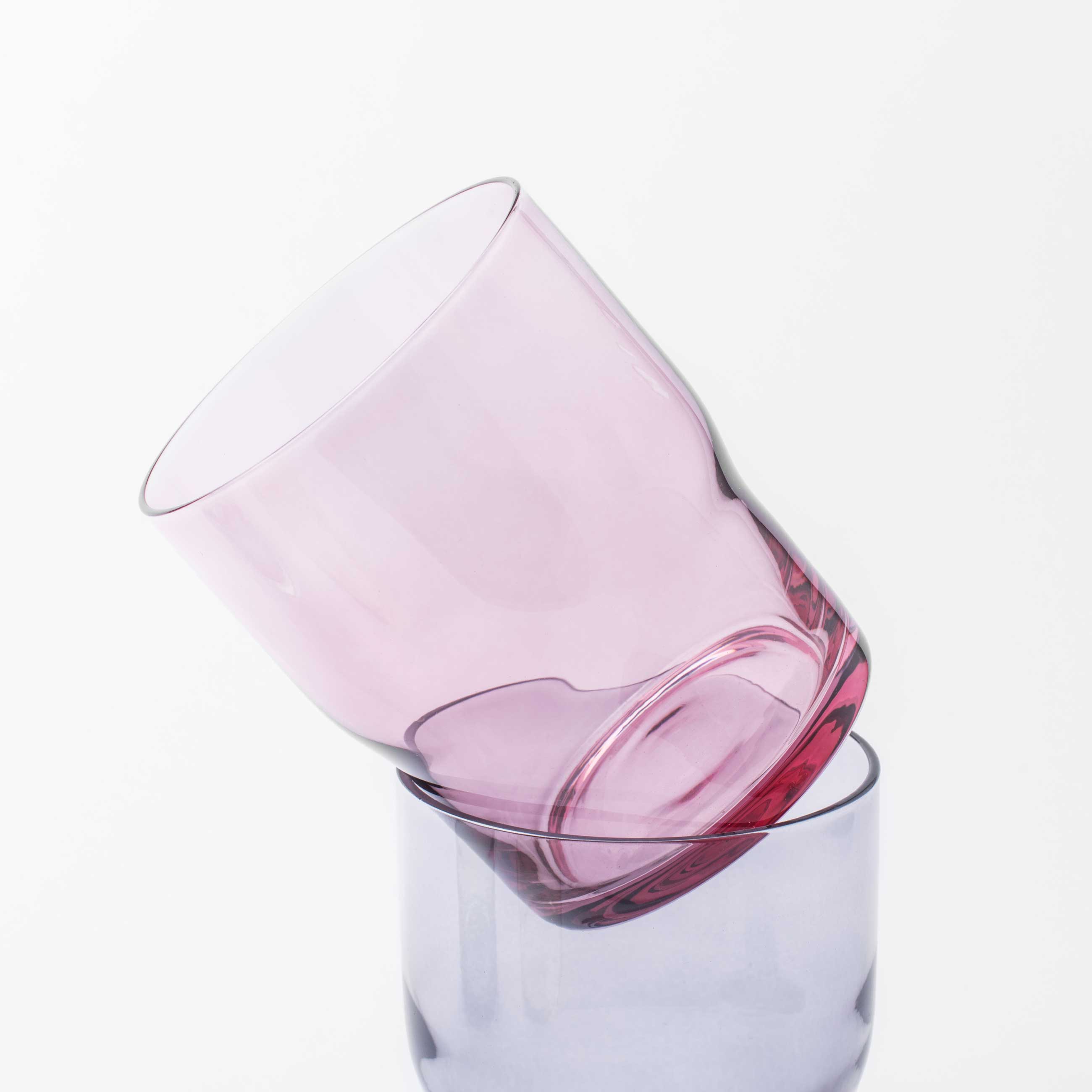 Glass, 350 ml, 4 pcs, glass, color mix, Clear color изображение № 7