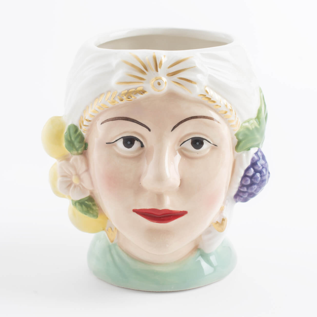 Mug, 400 ml, Ceramic, Woman with fruit, Girls изображение № 2