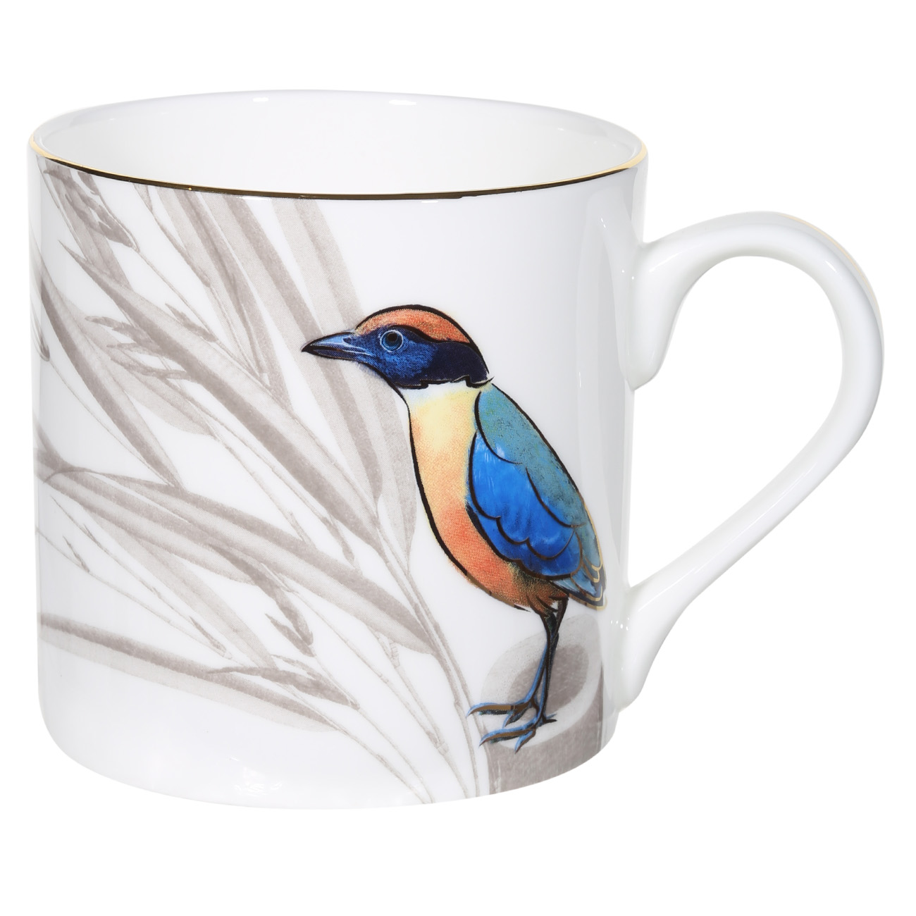 Mug, 380 ml, 2 pcs, porcelain F, Paradise bird изображение № 2
