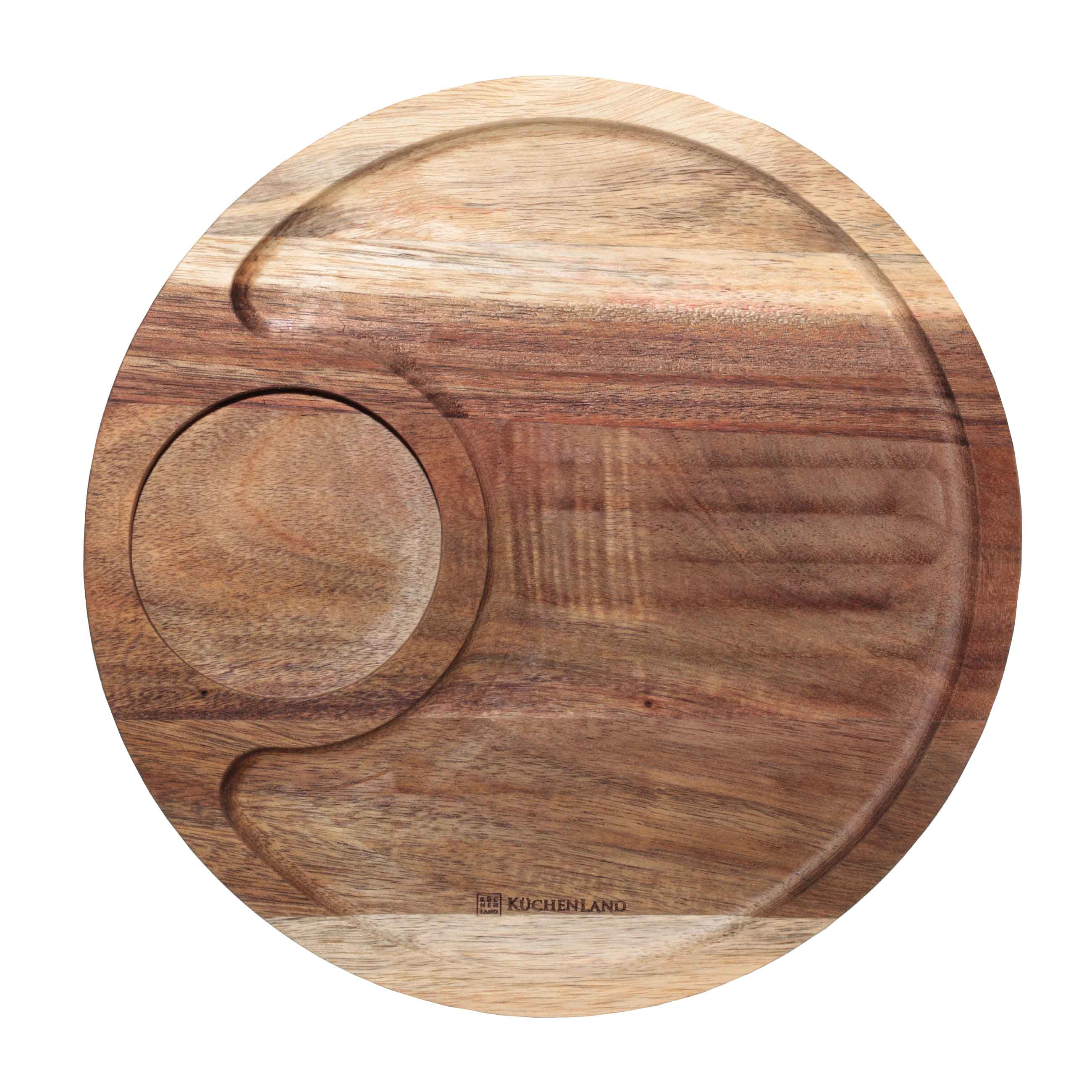 Cheese set, 4 pcs, dish board/bowl, steel / ceramic / wood, Circle, Noble tree изображение № 2