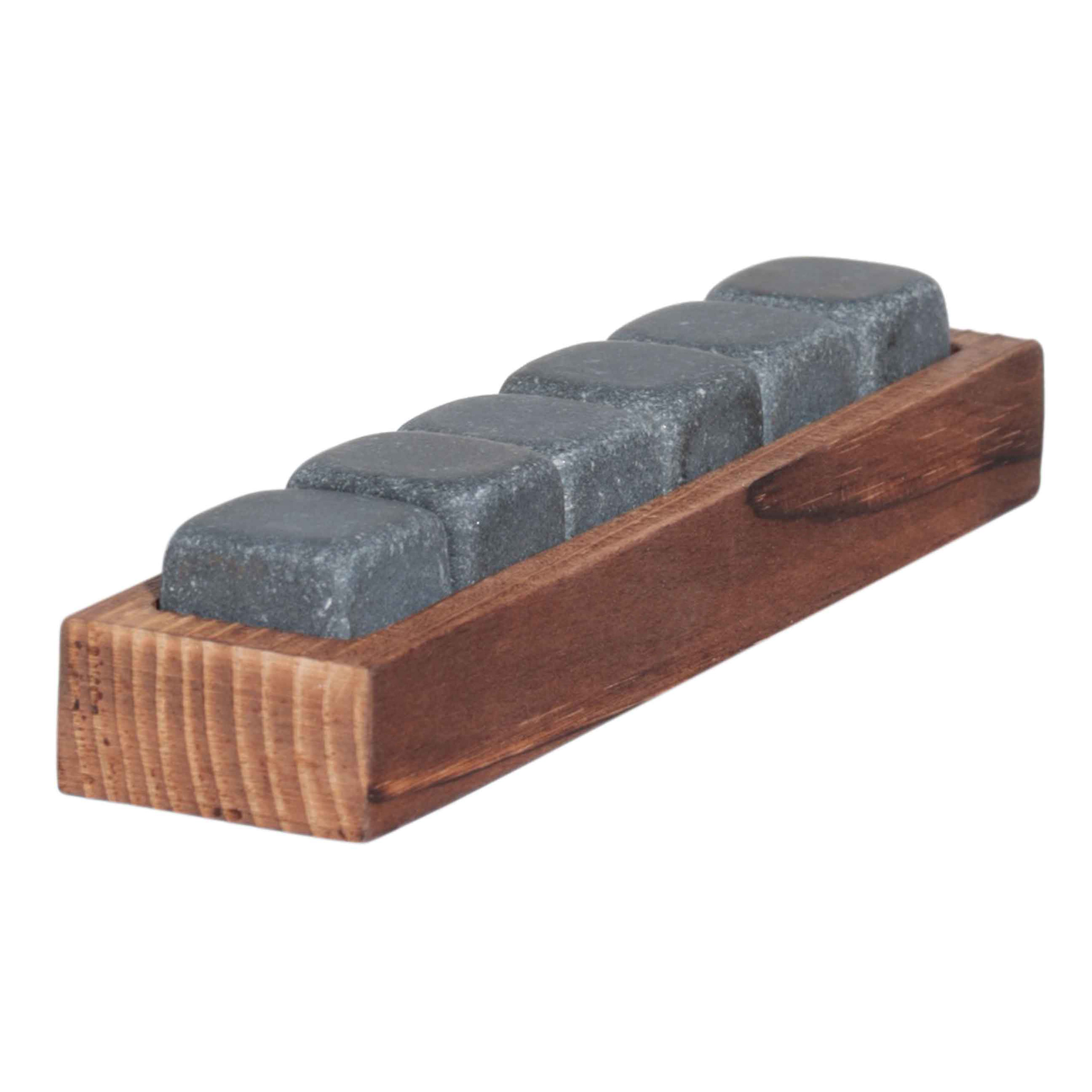 Set of cubes for cooling drinks, 6 pcs, granite, in a box, Bar изображение № 2
