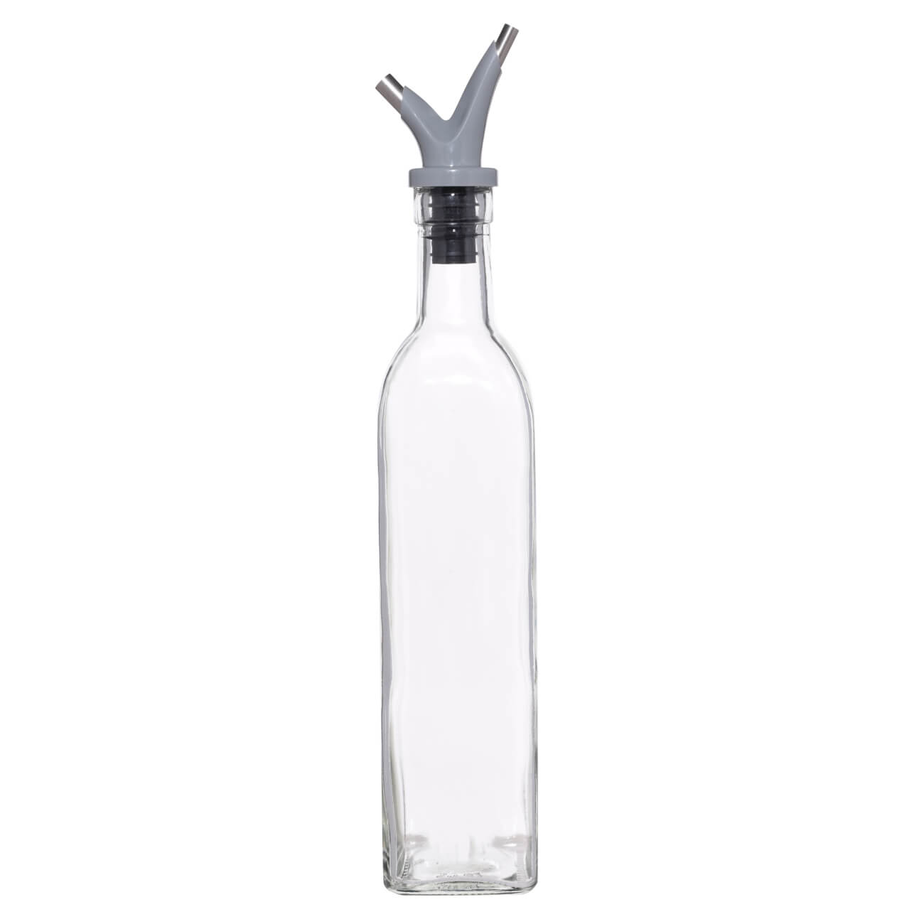 Oil or vinegar bottle, 500 ml, with double dispenser, Glass/plastic, Assist изображение № 1