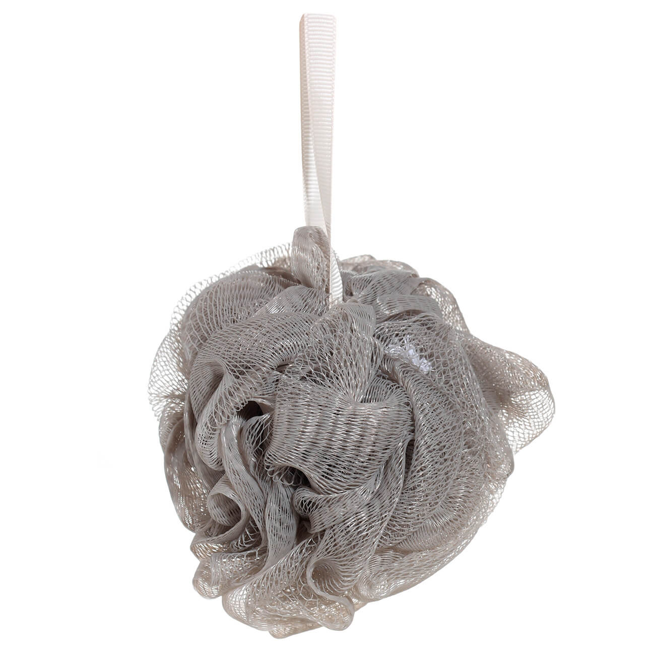 Body washcloth, 13 cm, polyester, grey, Bow, Gentle spa изображение № 1