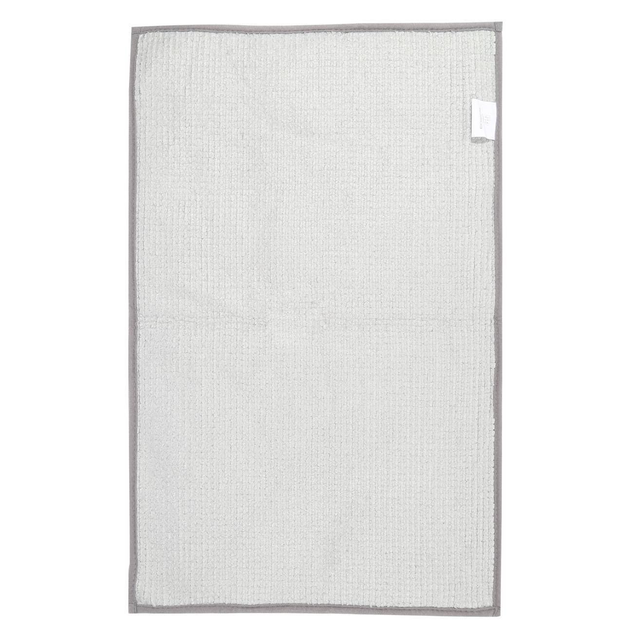 Mat, 50x80 cm, anti-slip, polyester, silver-gray, Fluffy изображение № 2