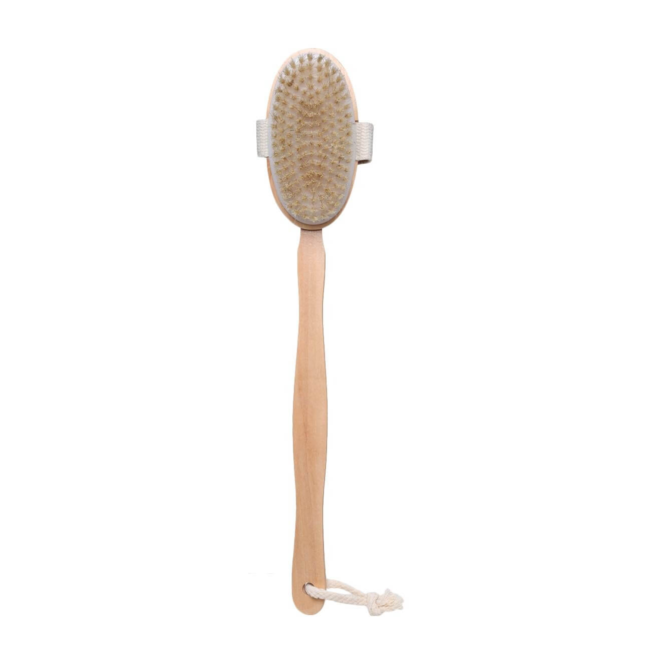 Dry massage brush, 40 cm, with holder, wood / nylon, Bamboo spa изображение № 1