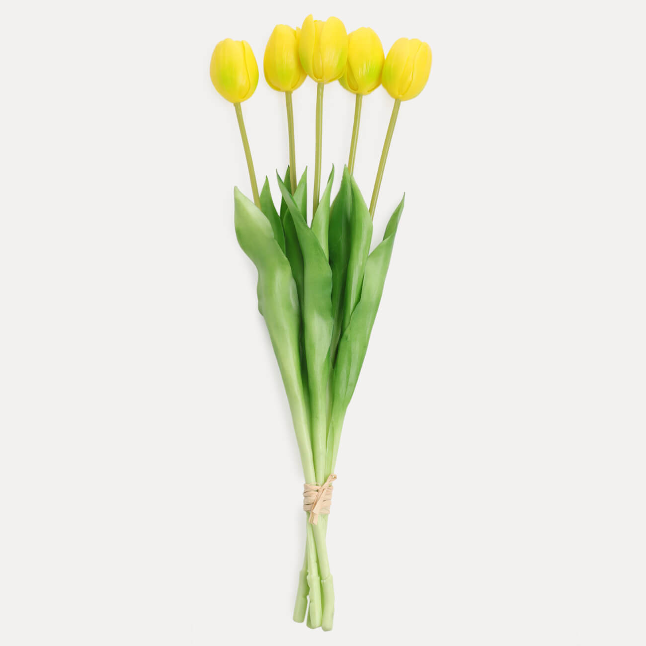 Artificial bouquet, 44 cm, TEP, yellow, Tulips, Tulip garden изображение № 1