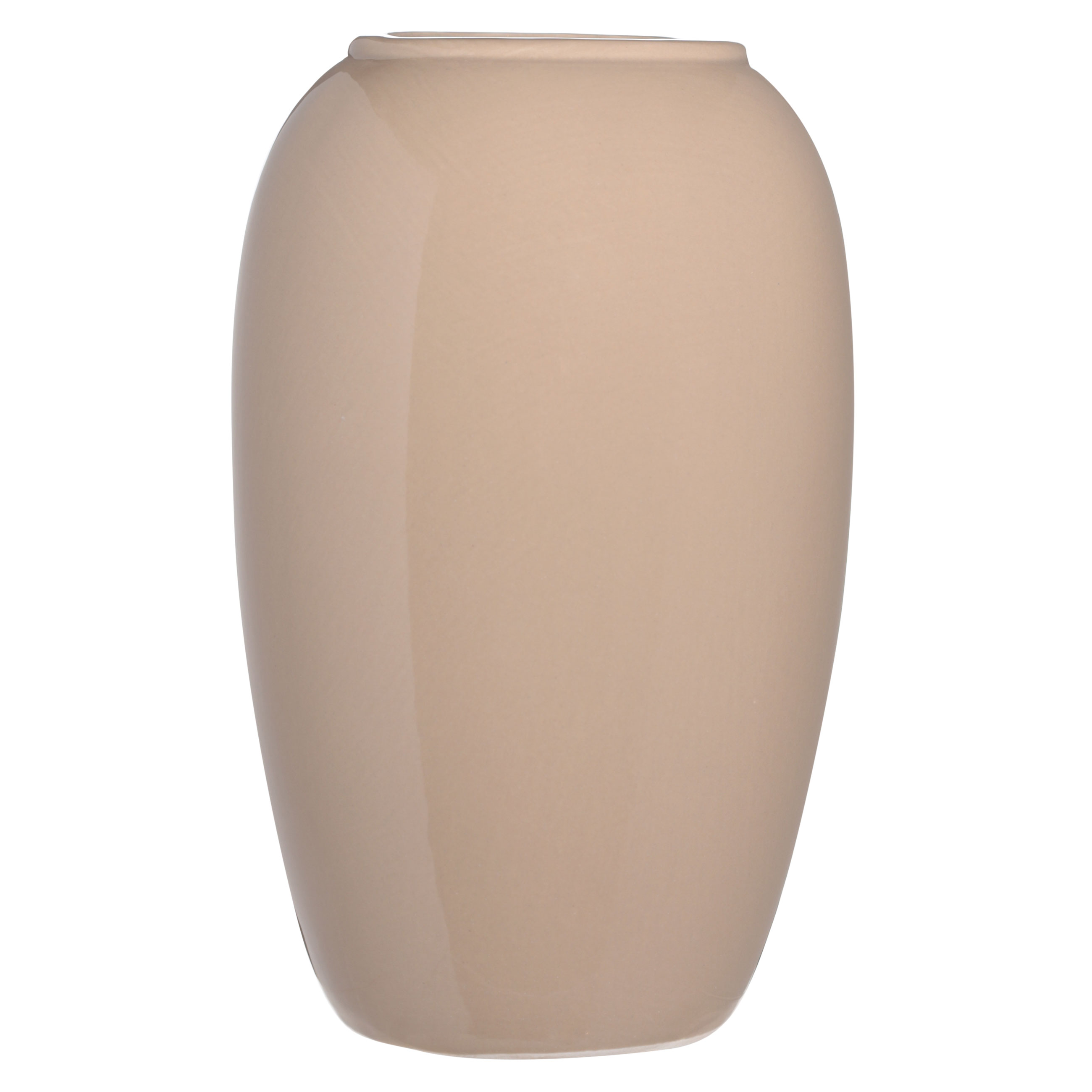 Flower vase, 24 cm, ceramic, beige-brown, Tiara изображение № 2