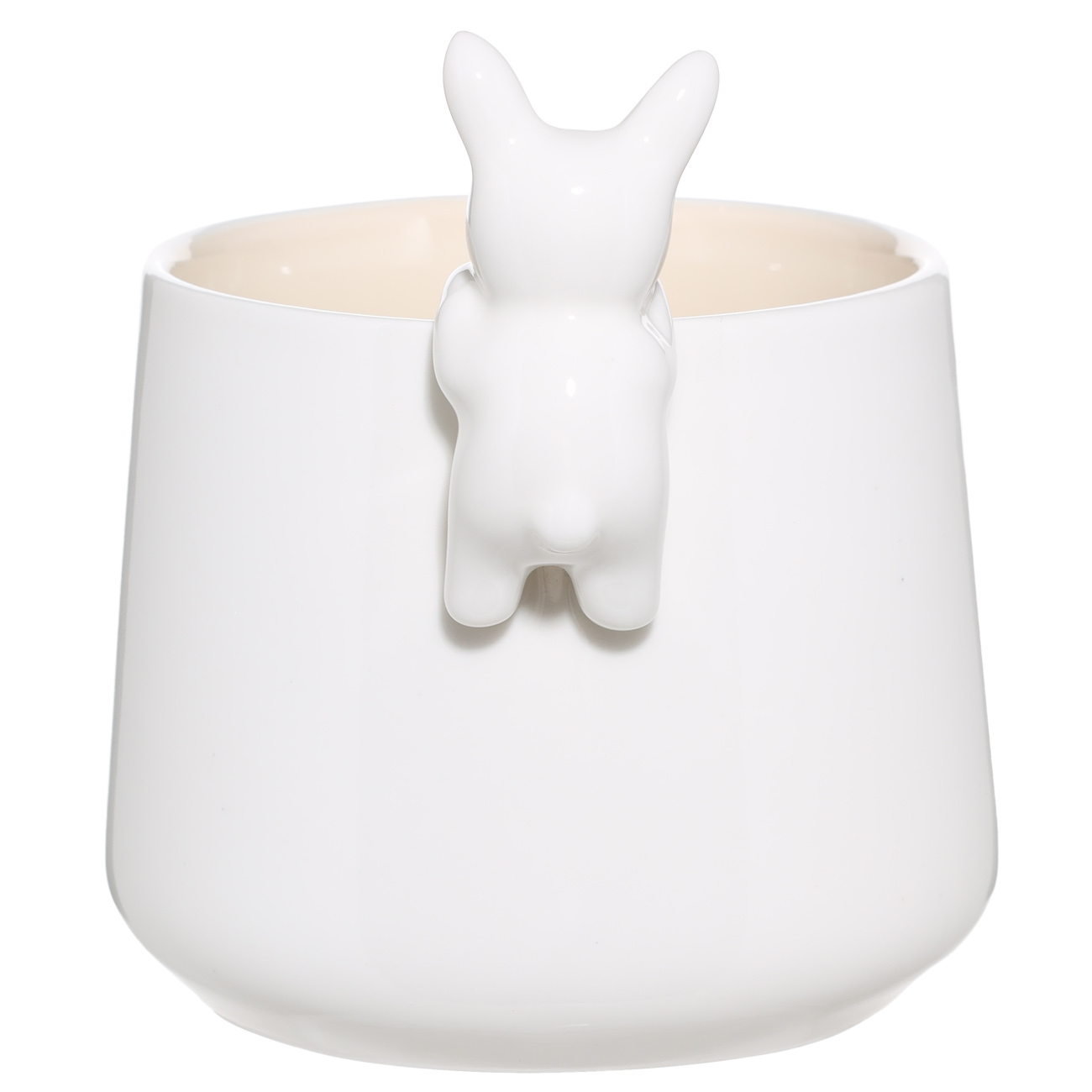Mug, children's, 350 ml, porcelain R, beige, Bunny, Friend изображение № 2
